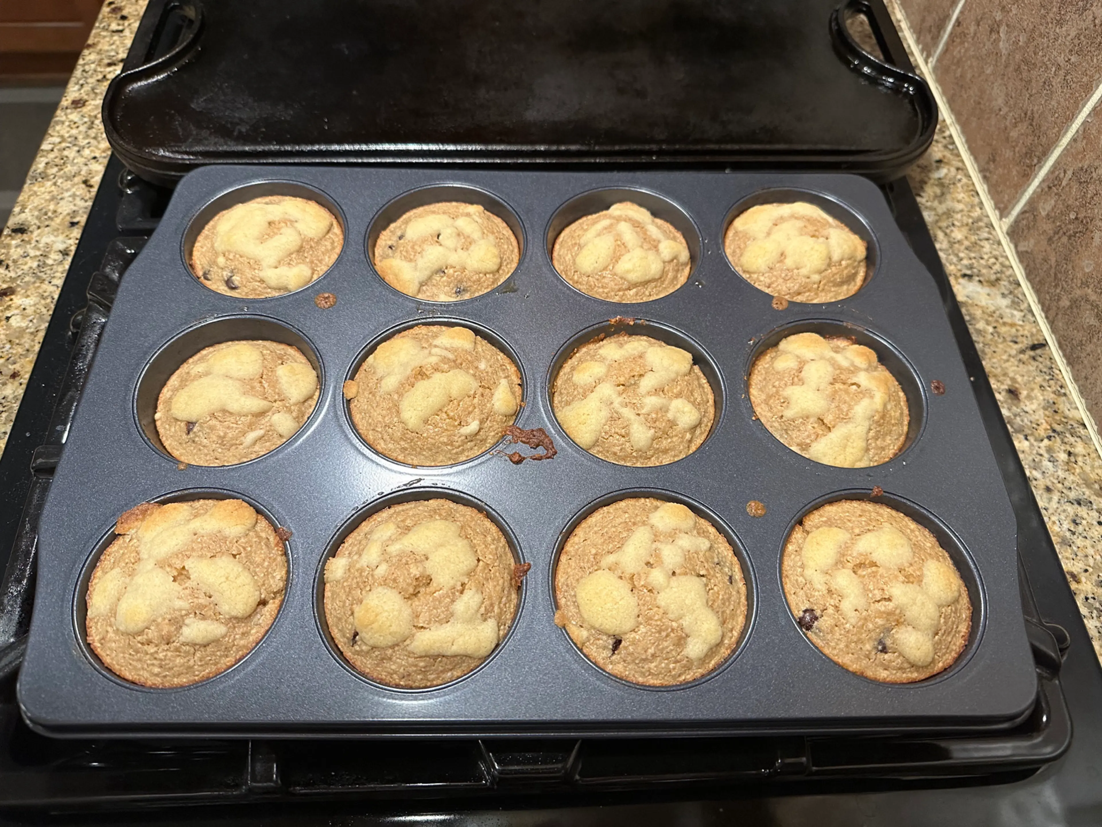 Mom’s Oat Bran Chocolate Chip Muffins