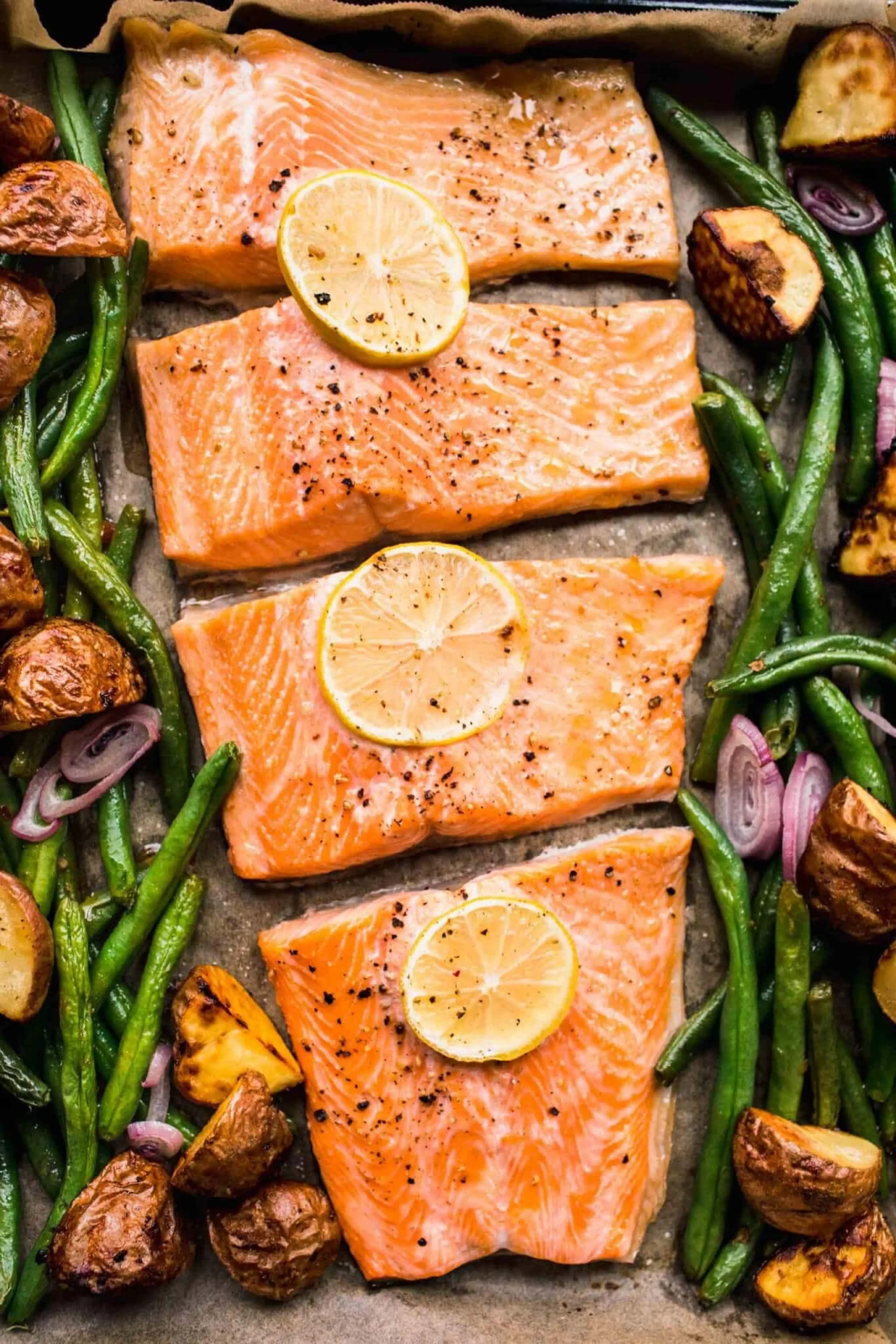 5-Ingredient Sheet Pan Salmon