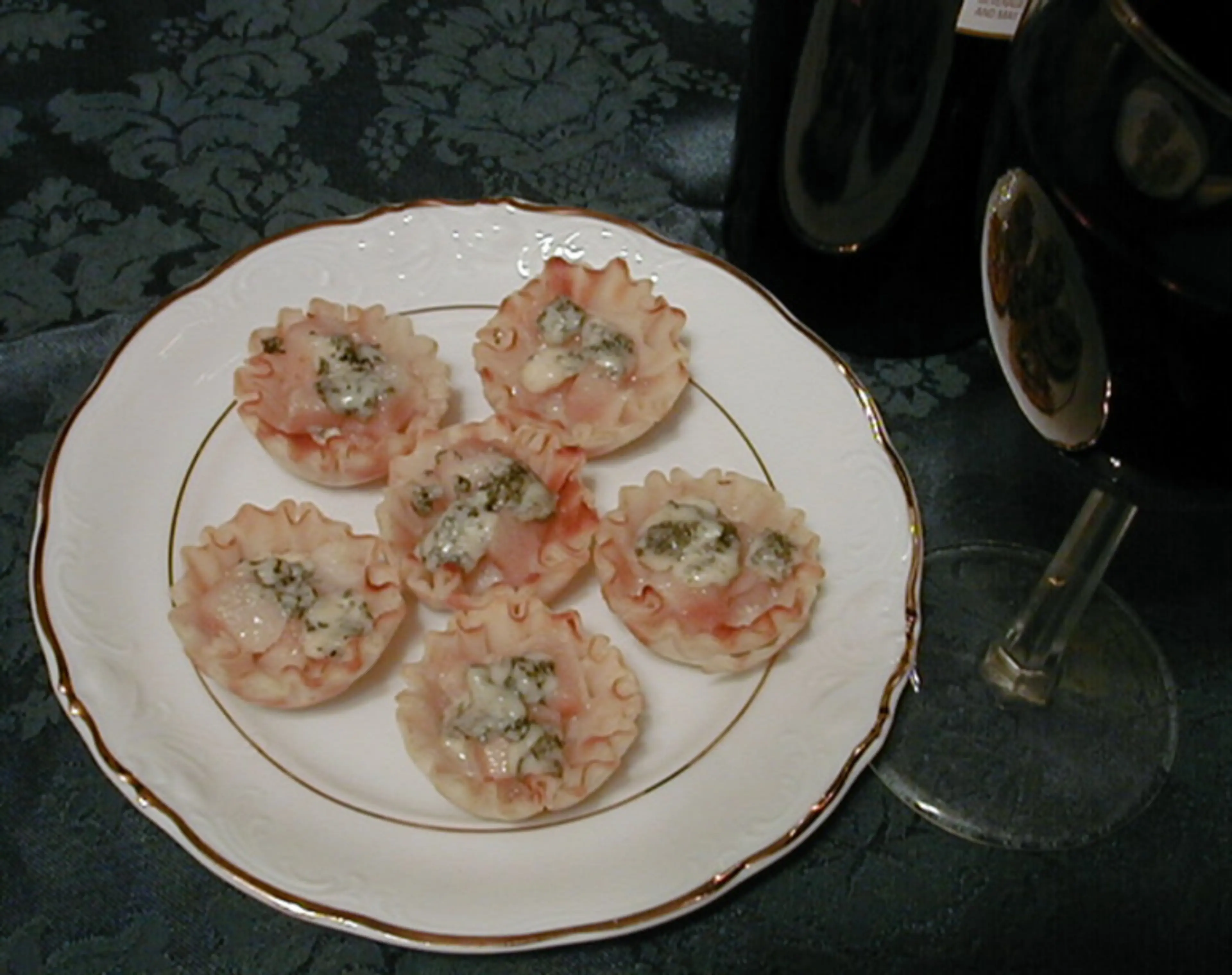 Pear and Blue Cheese Tartlets