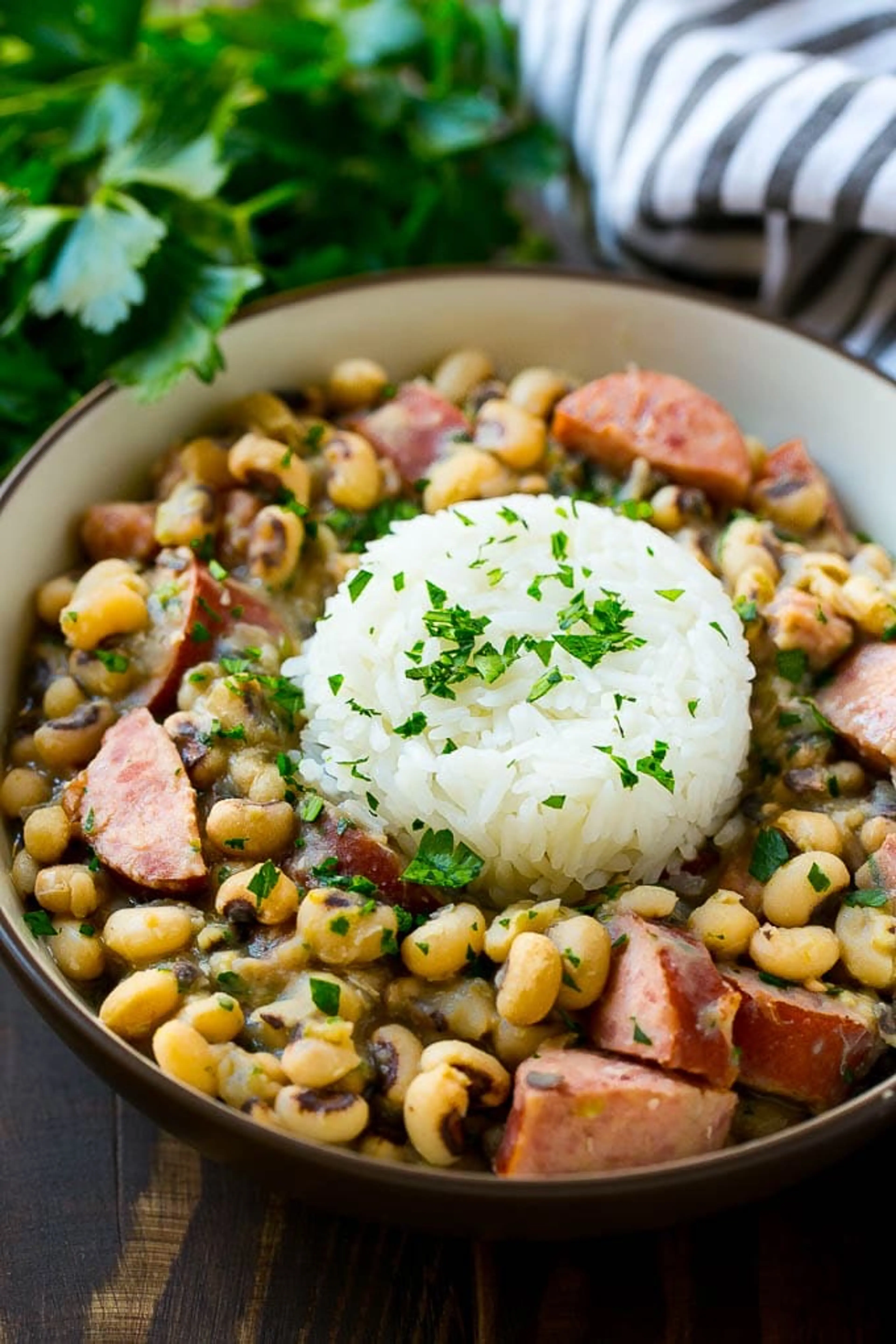 Slow Cooker Black Eyed Peas