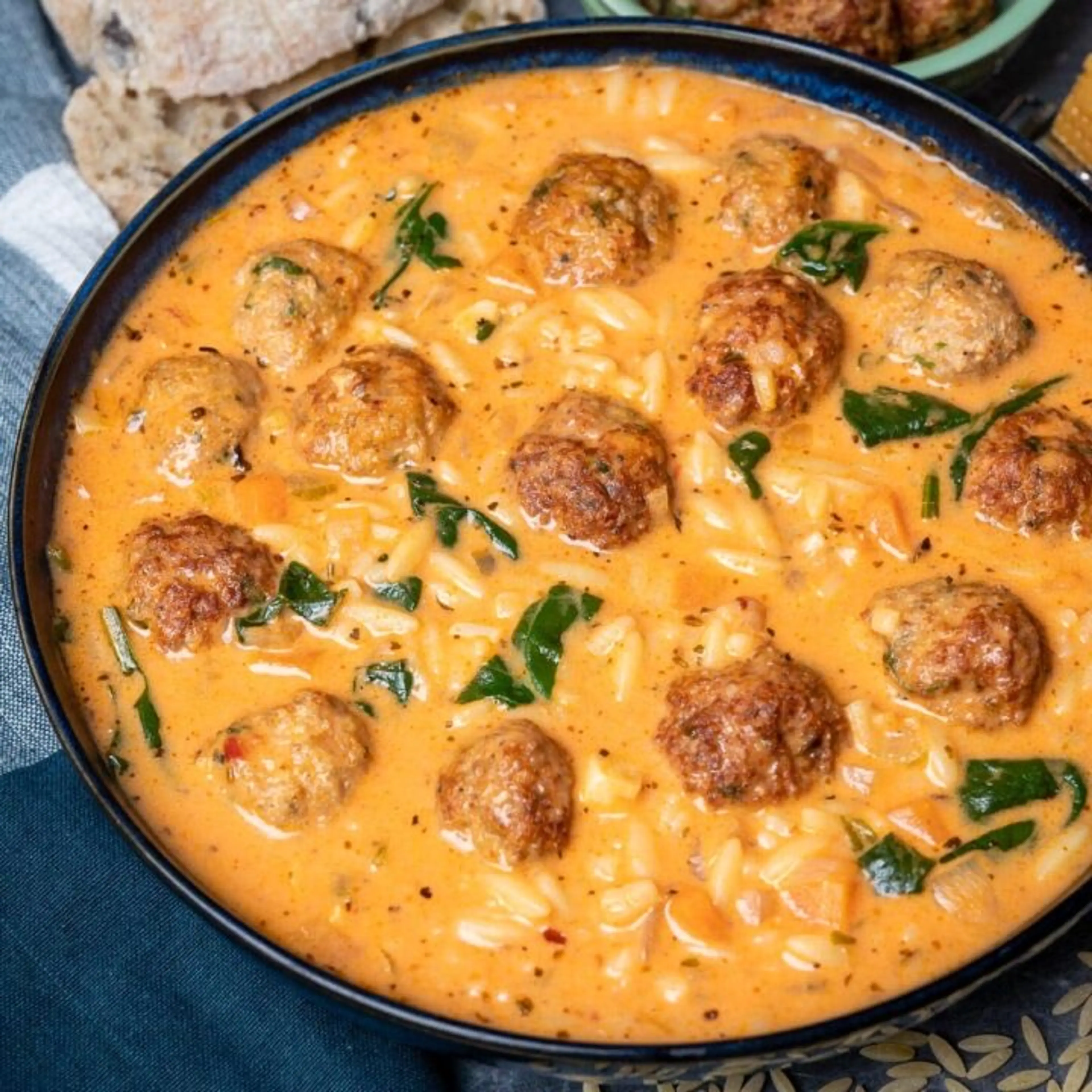 Turkey Meatball Soup