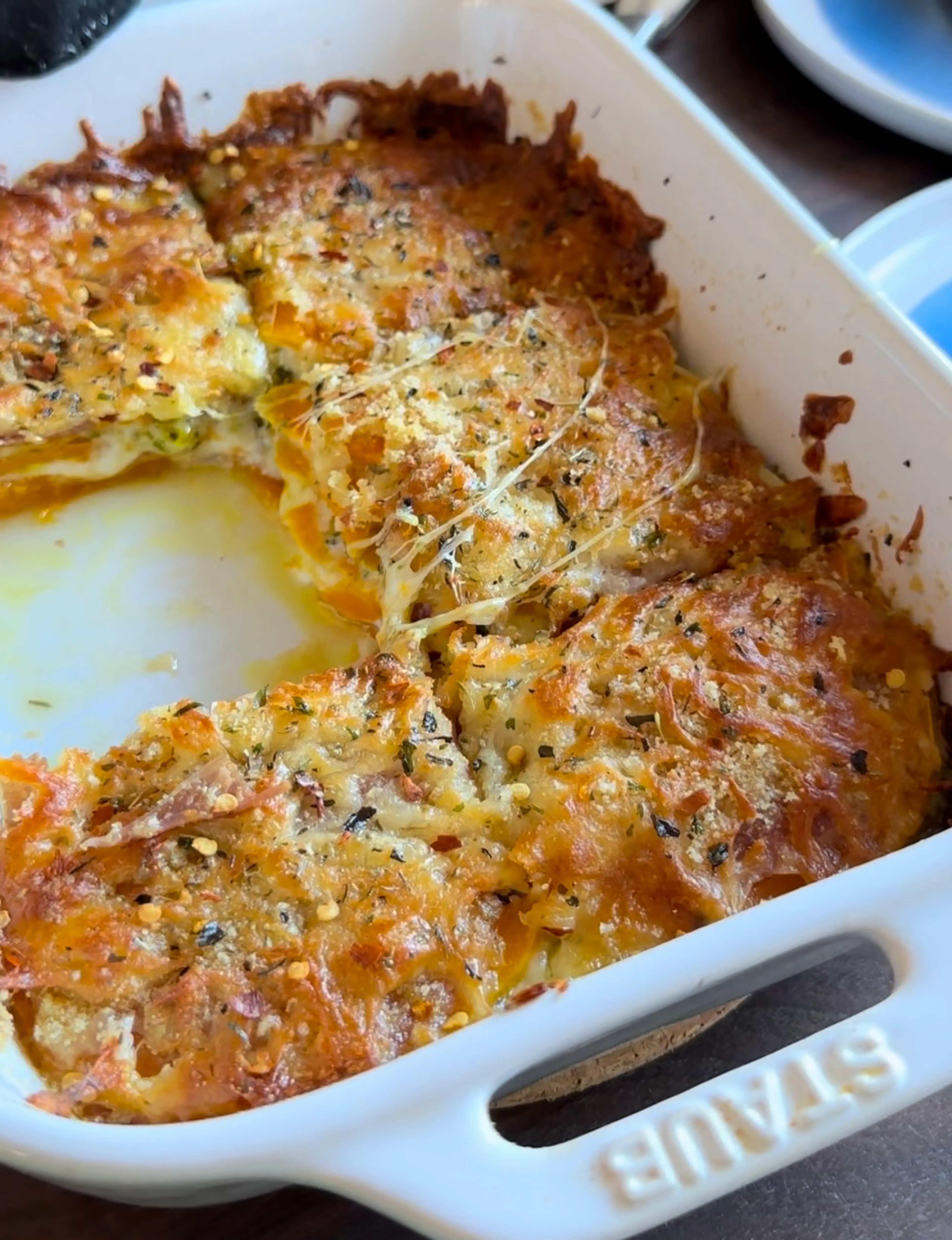 No Pasta Butternut Squash Lasagna