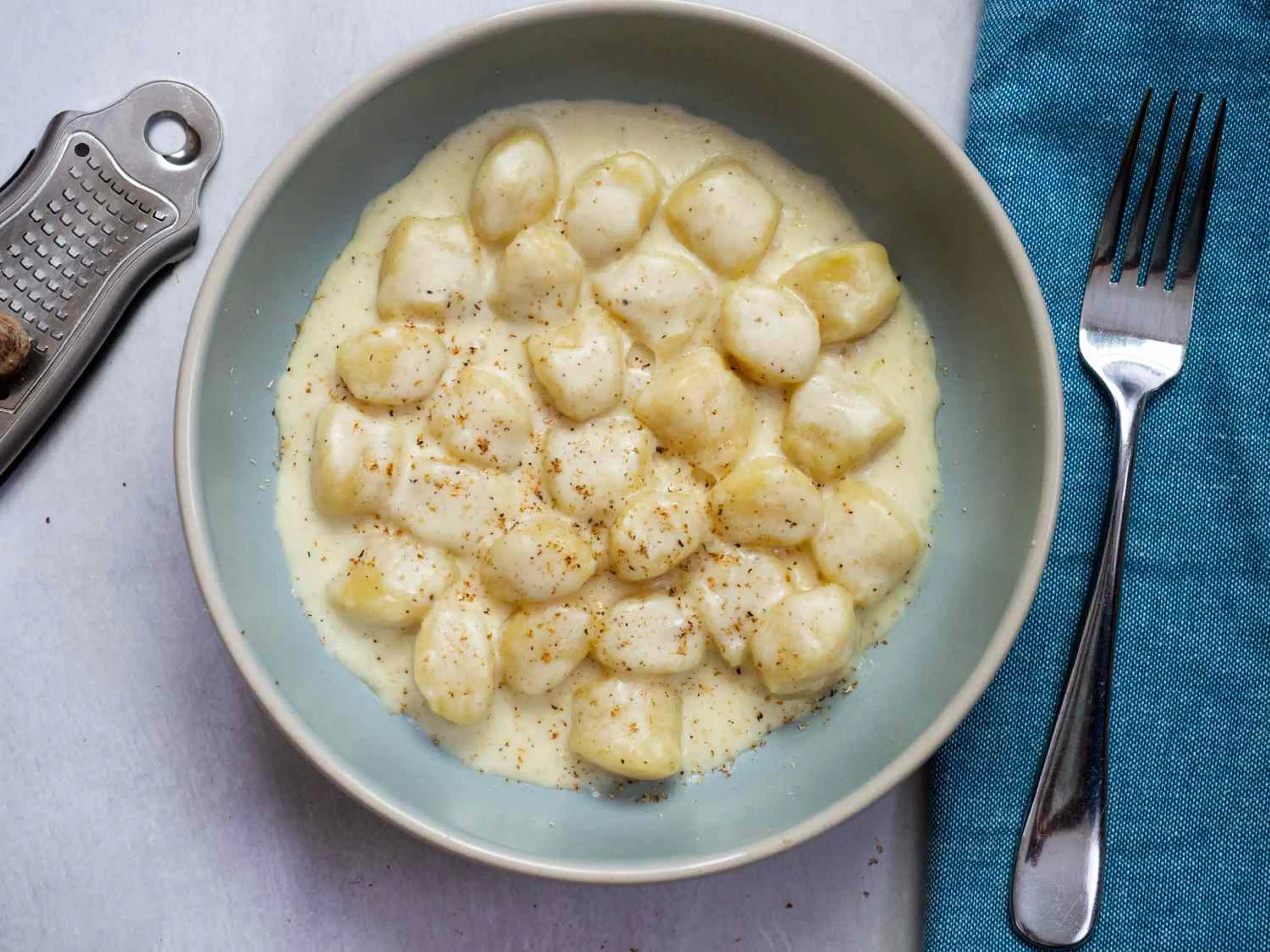 Gnocchi Alla Bava (Potato Gnocchi With Fontina Cheese Sauce)