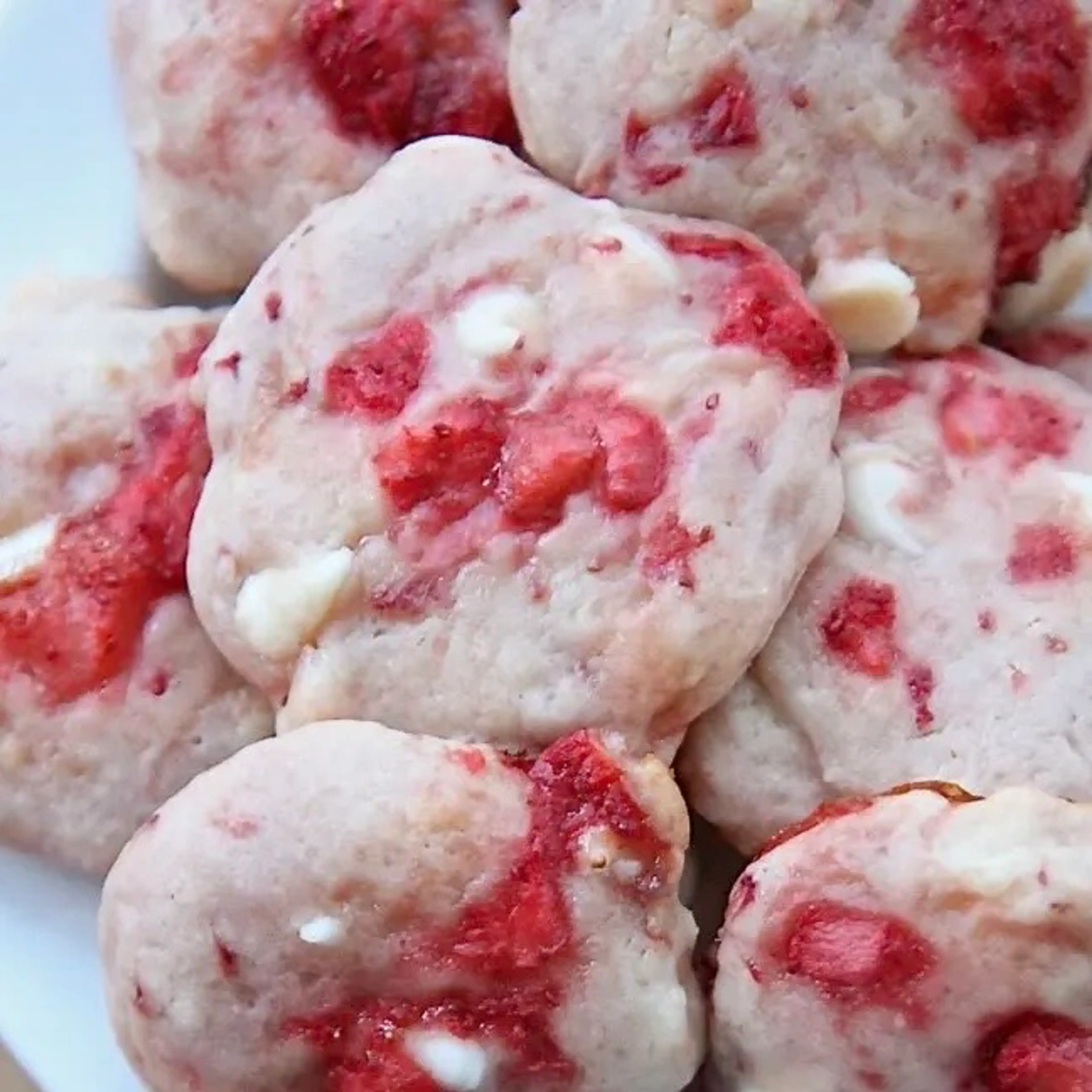 Strawberry Shortcake Cookies