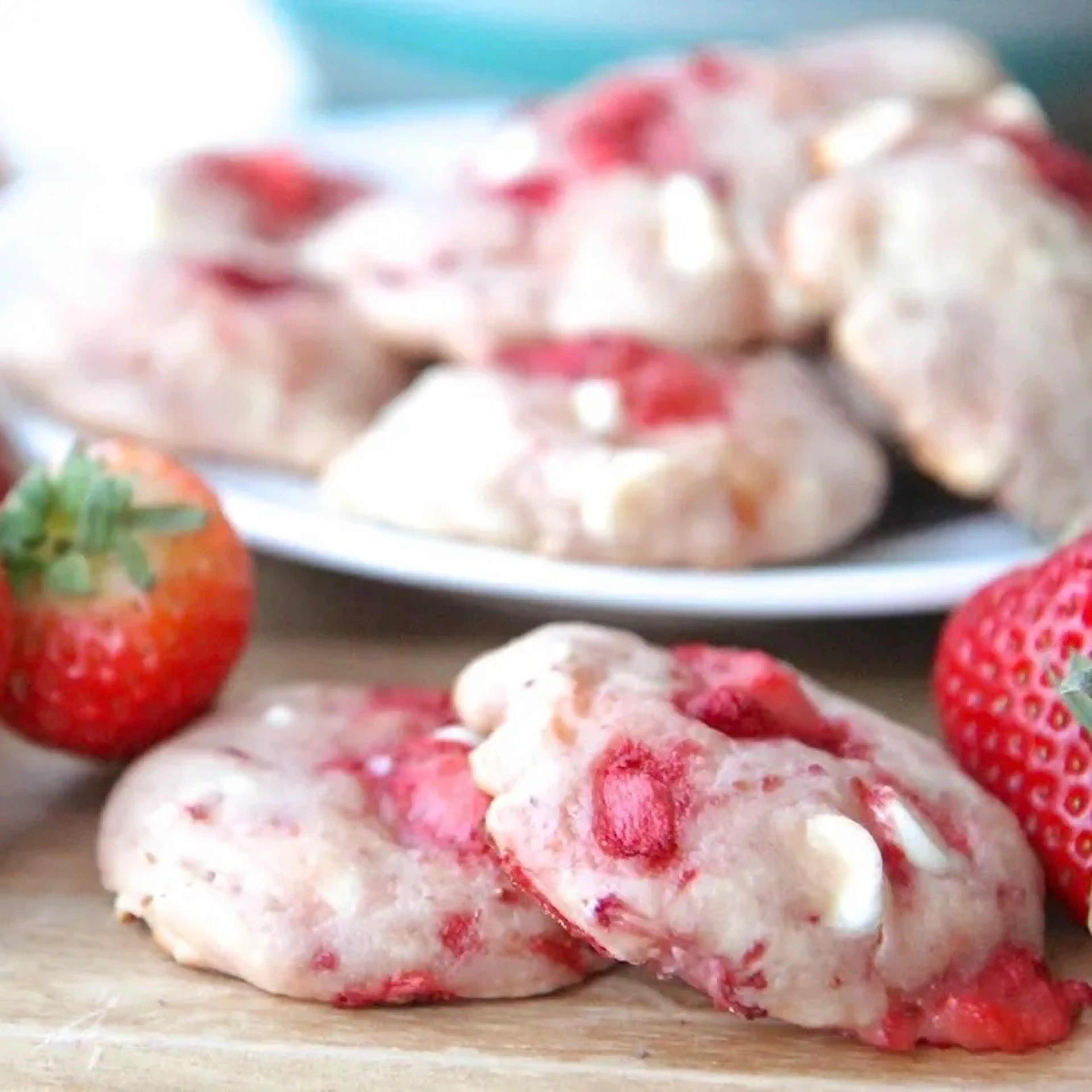 Strawberry Shortcake Cookies