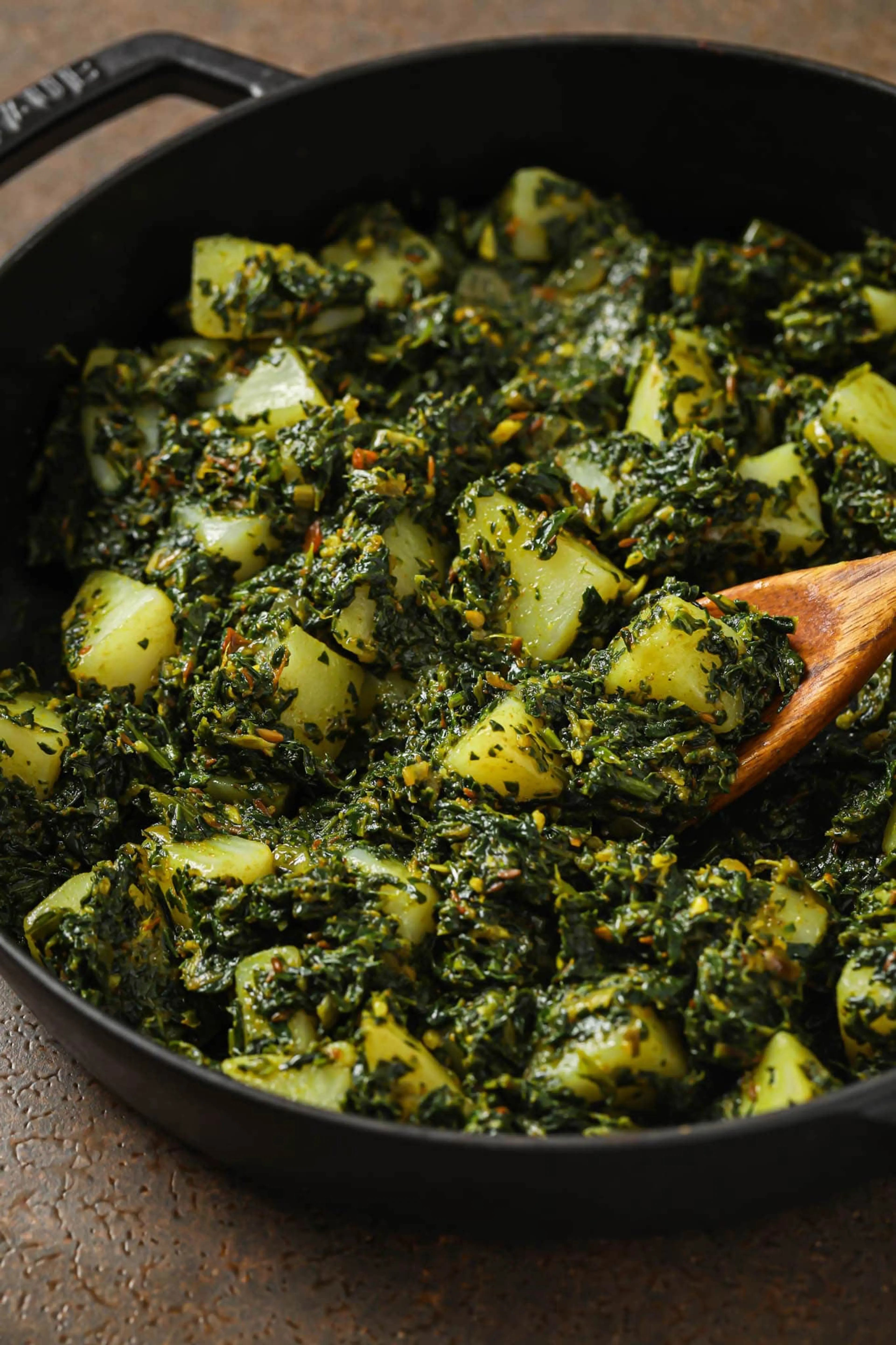 30-Minute Aloo Palak (Spinach and Potato Curry)