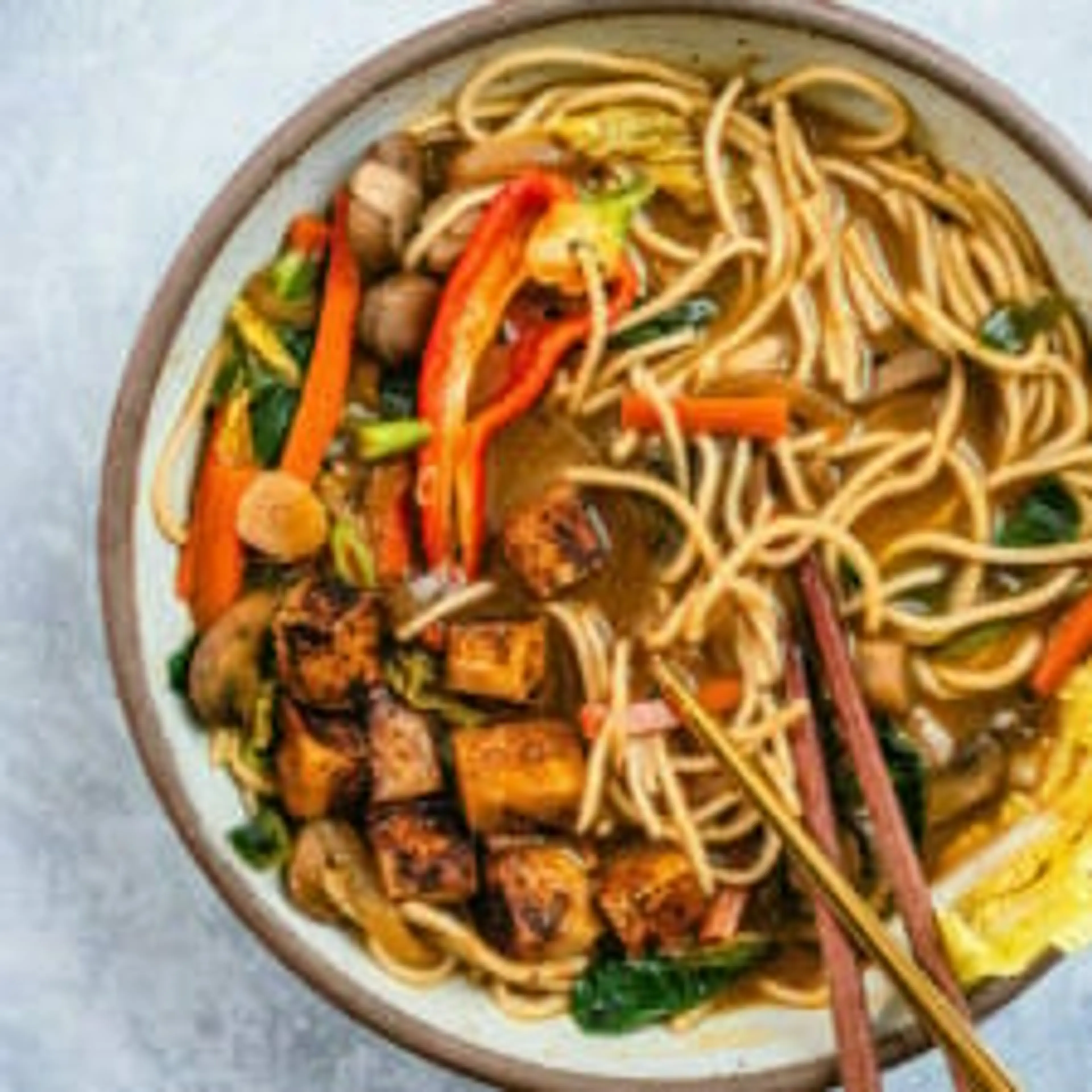 Tofu Ramen (with Crispy Tofu!)