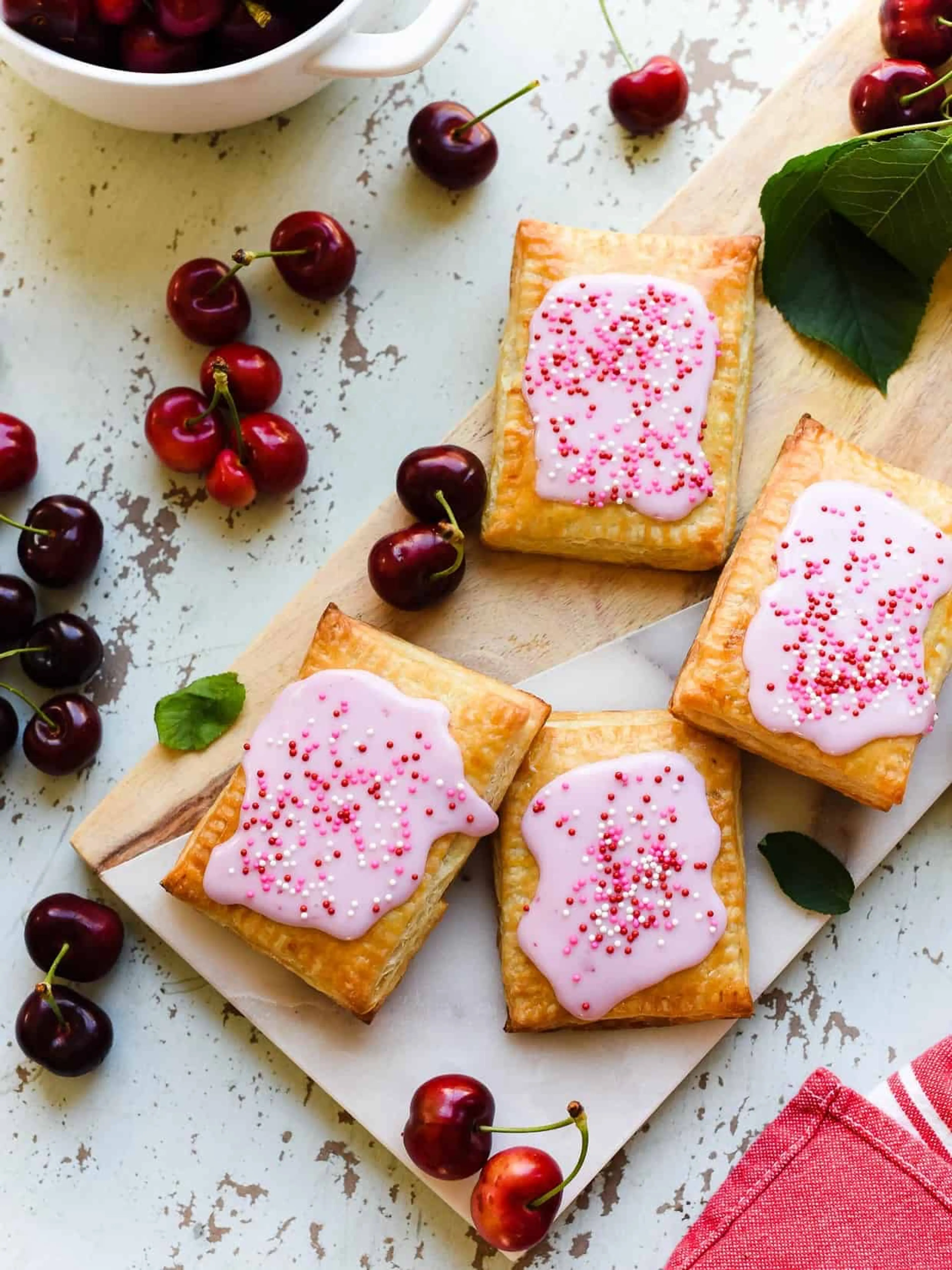 Homemade Cherry Pop Tarts