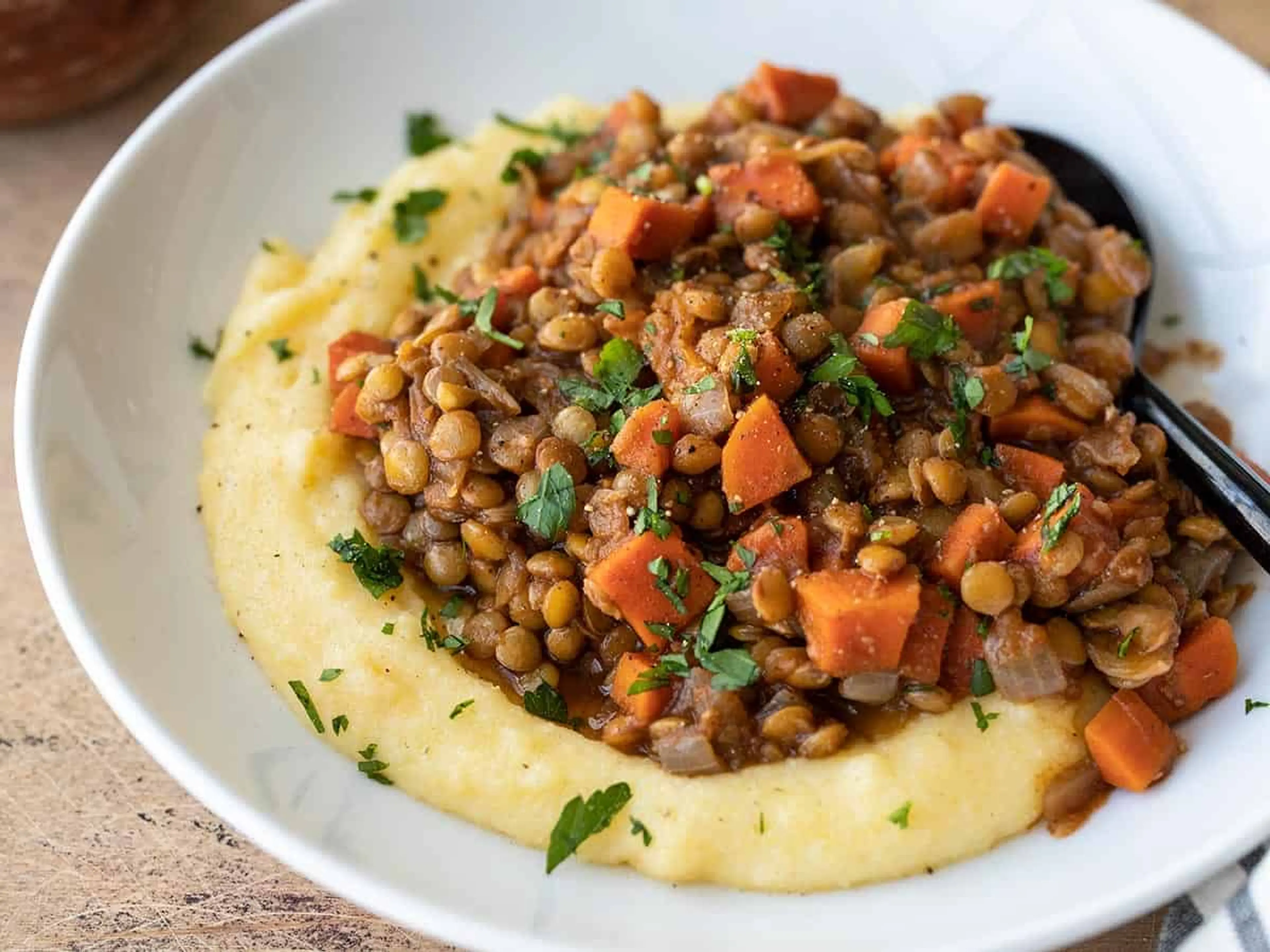 Spiced Lentils with Carrots