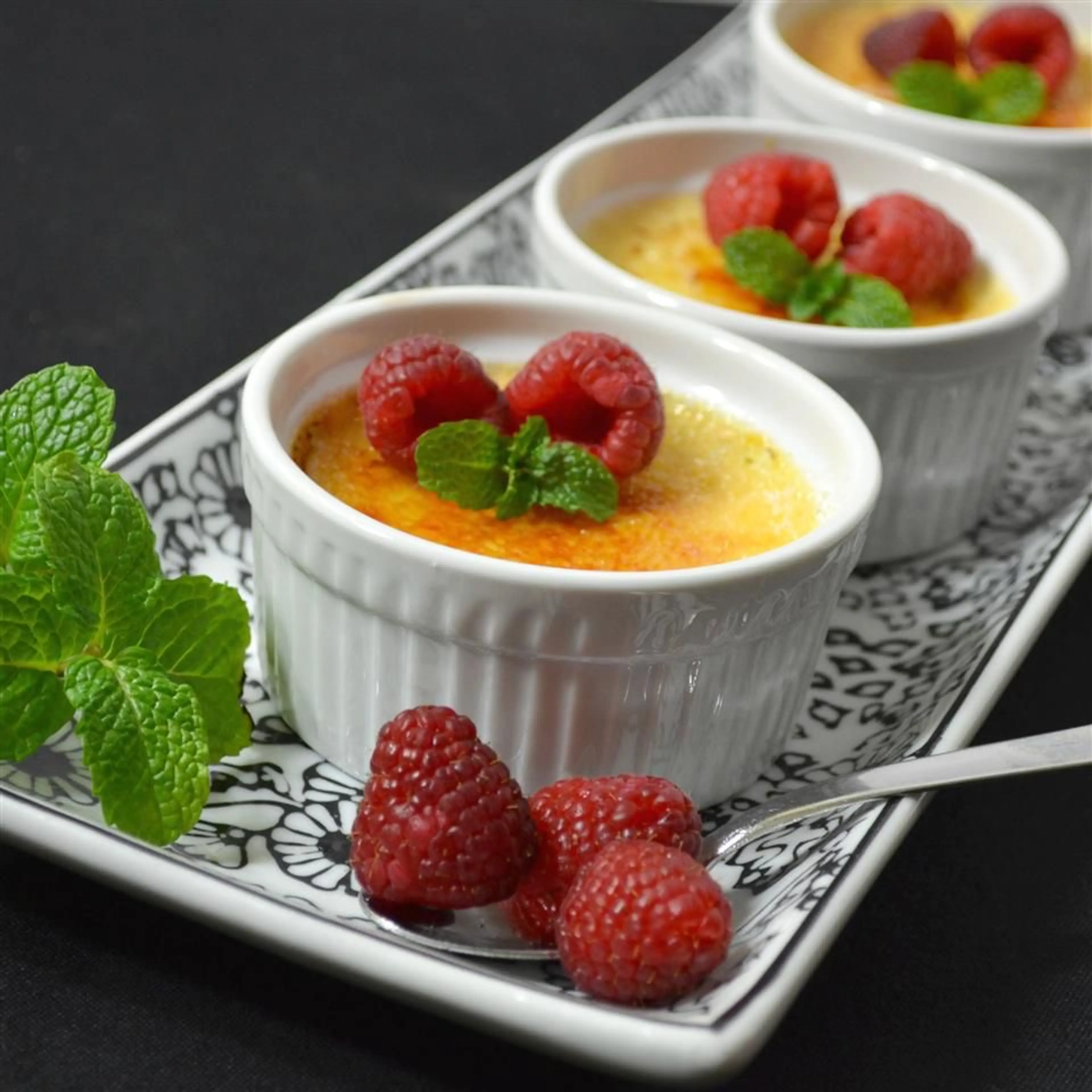 Eggnog Creme Brulee