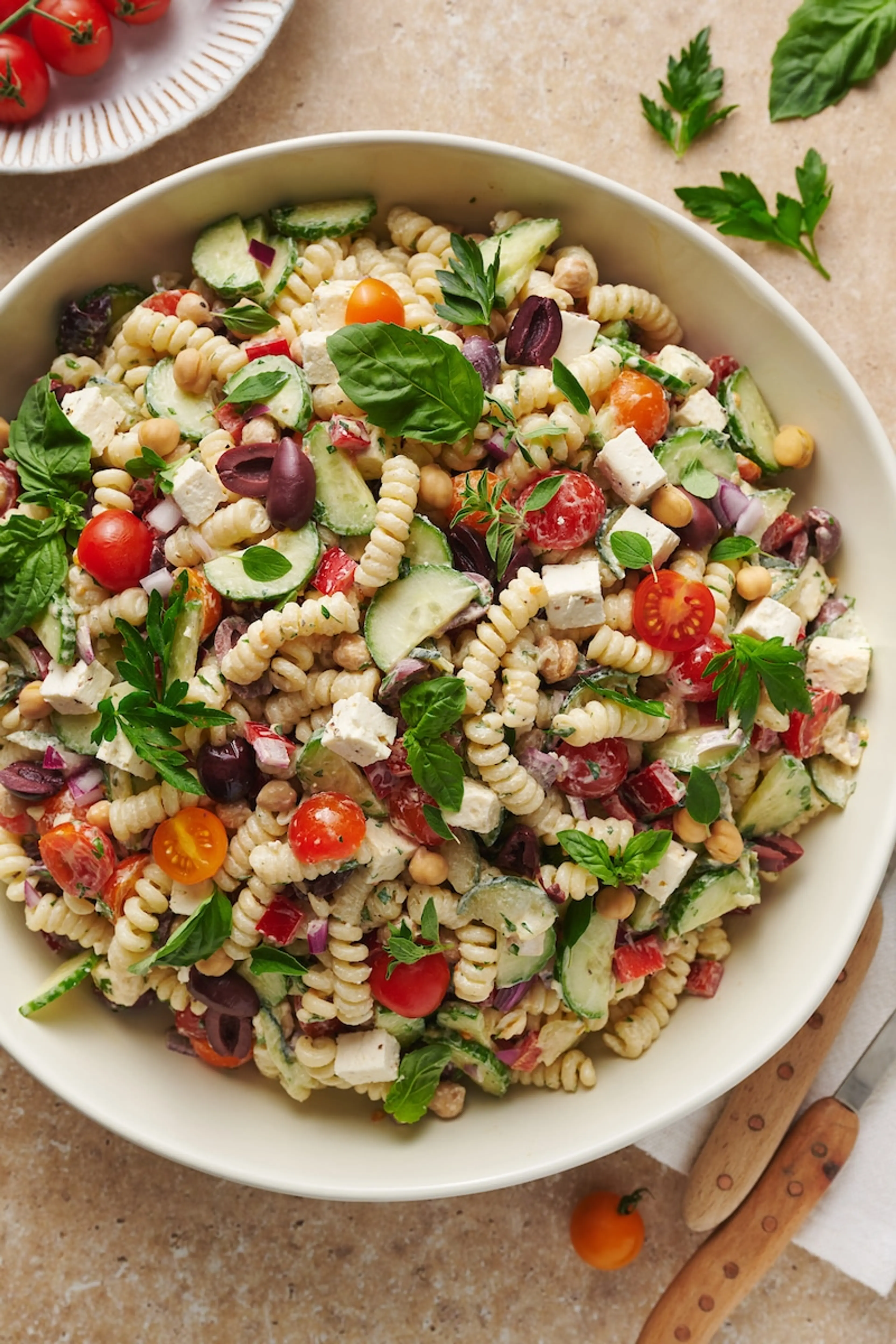 20-Minute Greek Pasta Salad