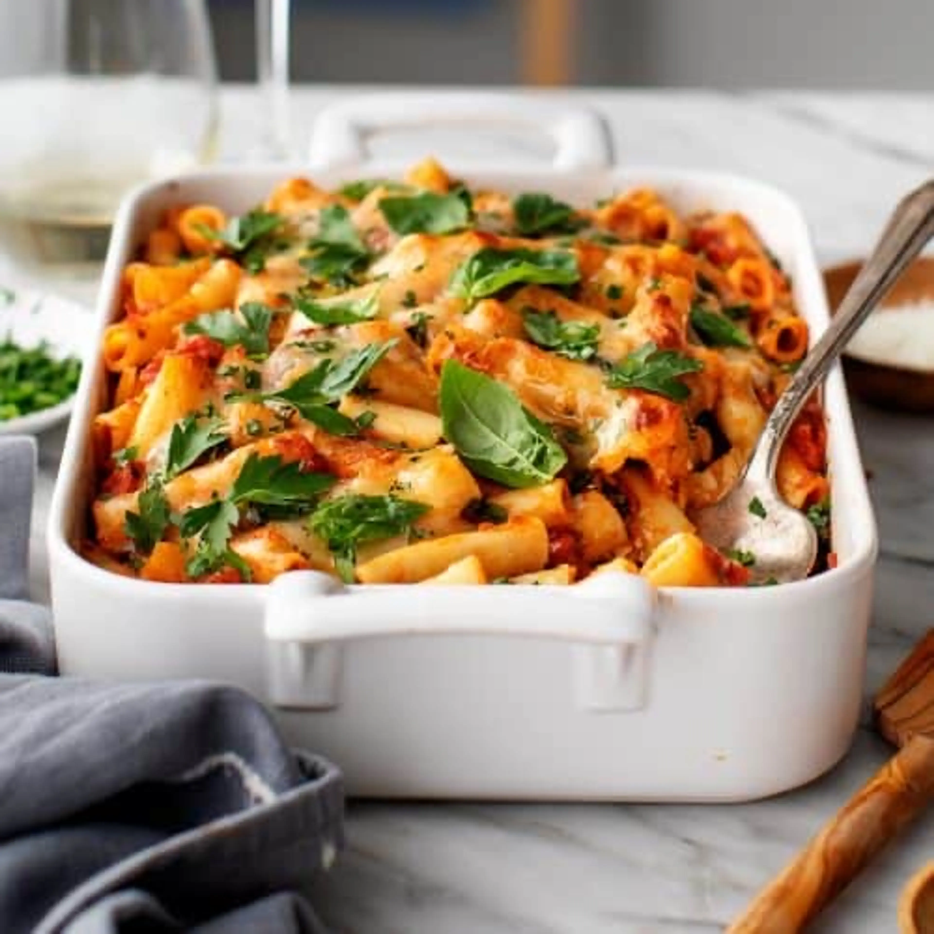 Easy Baked Ziti