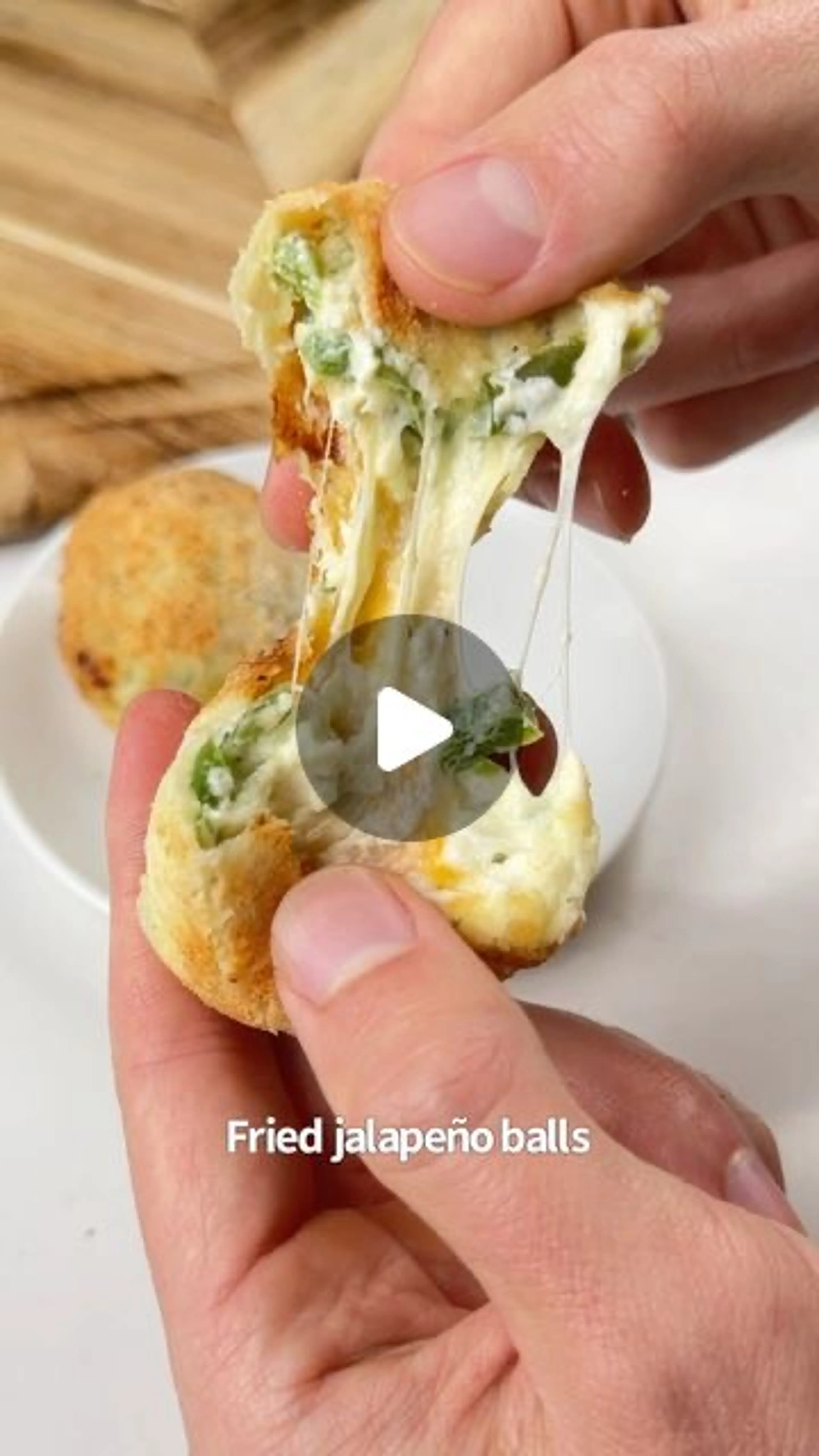 Cheesy Fried Jalapeño Balls