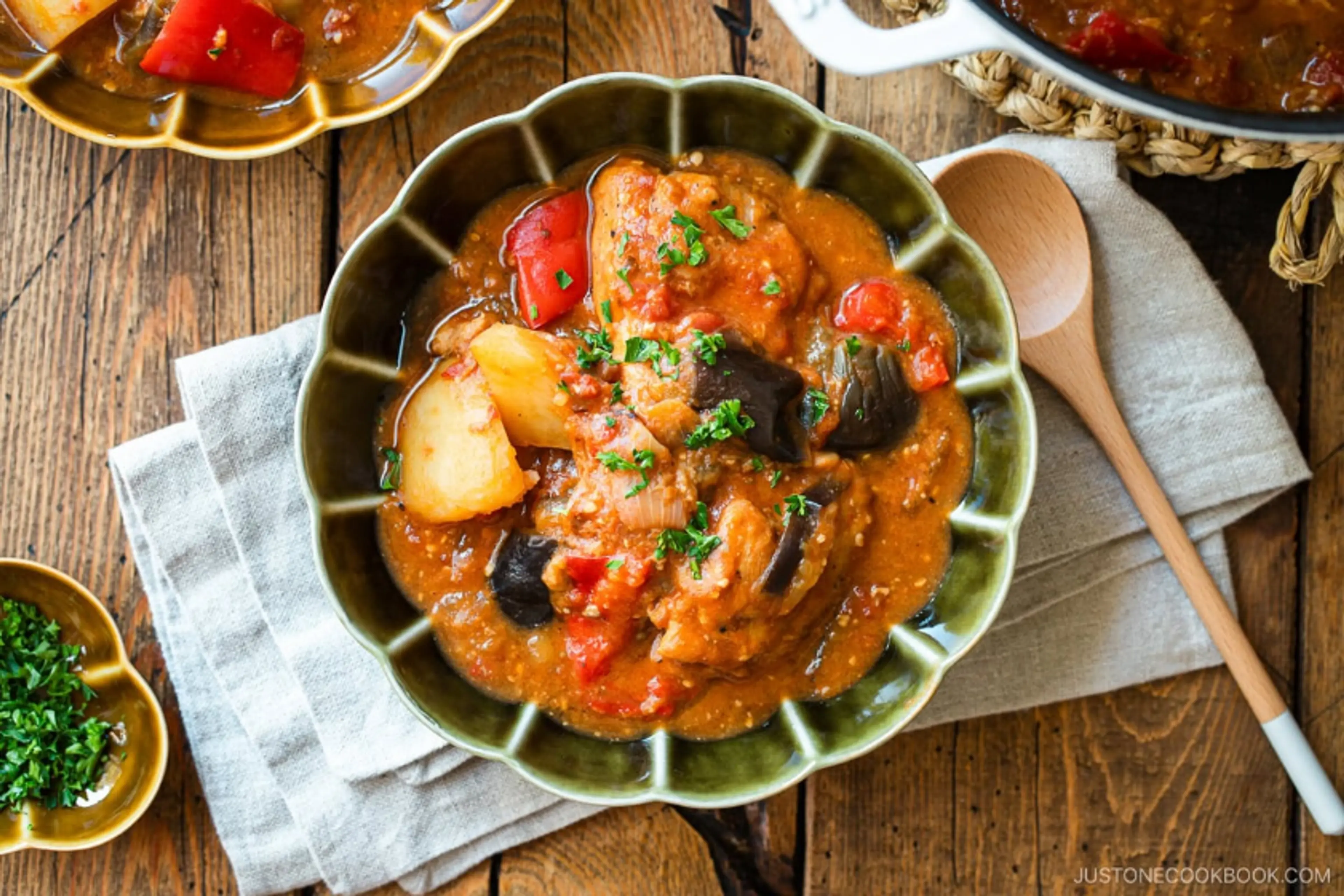 Miso Tomato Chicken Stew