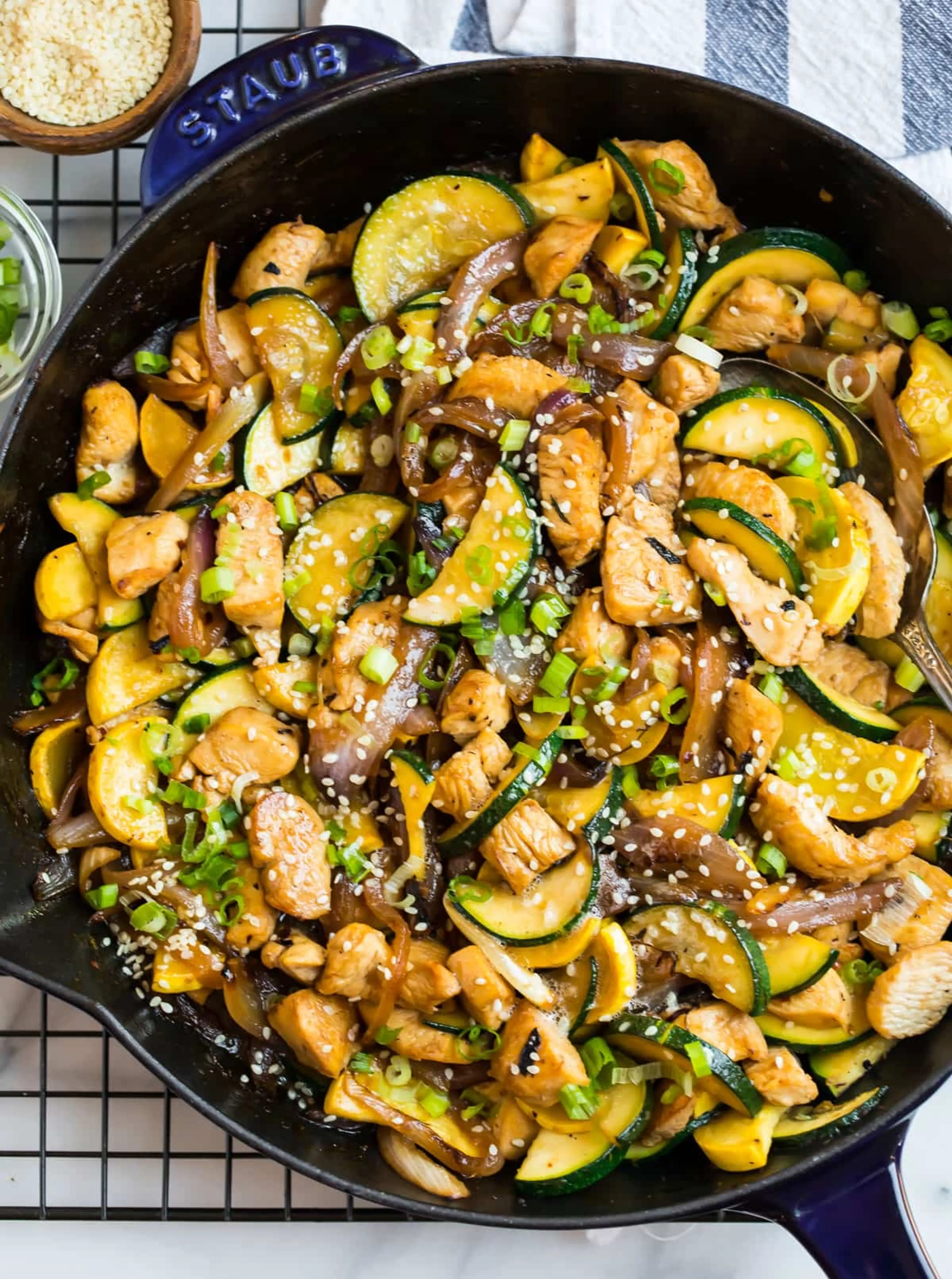 Zucchini Stir Fry