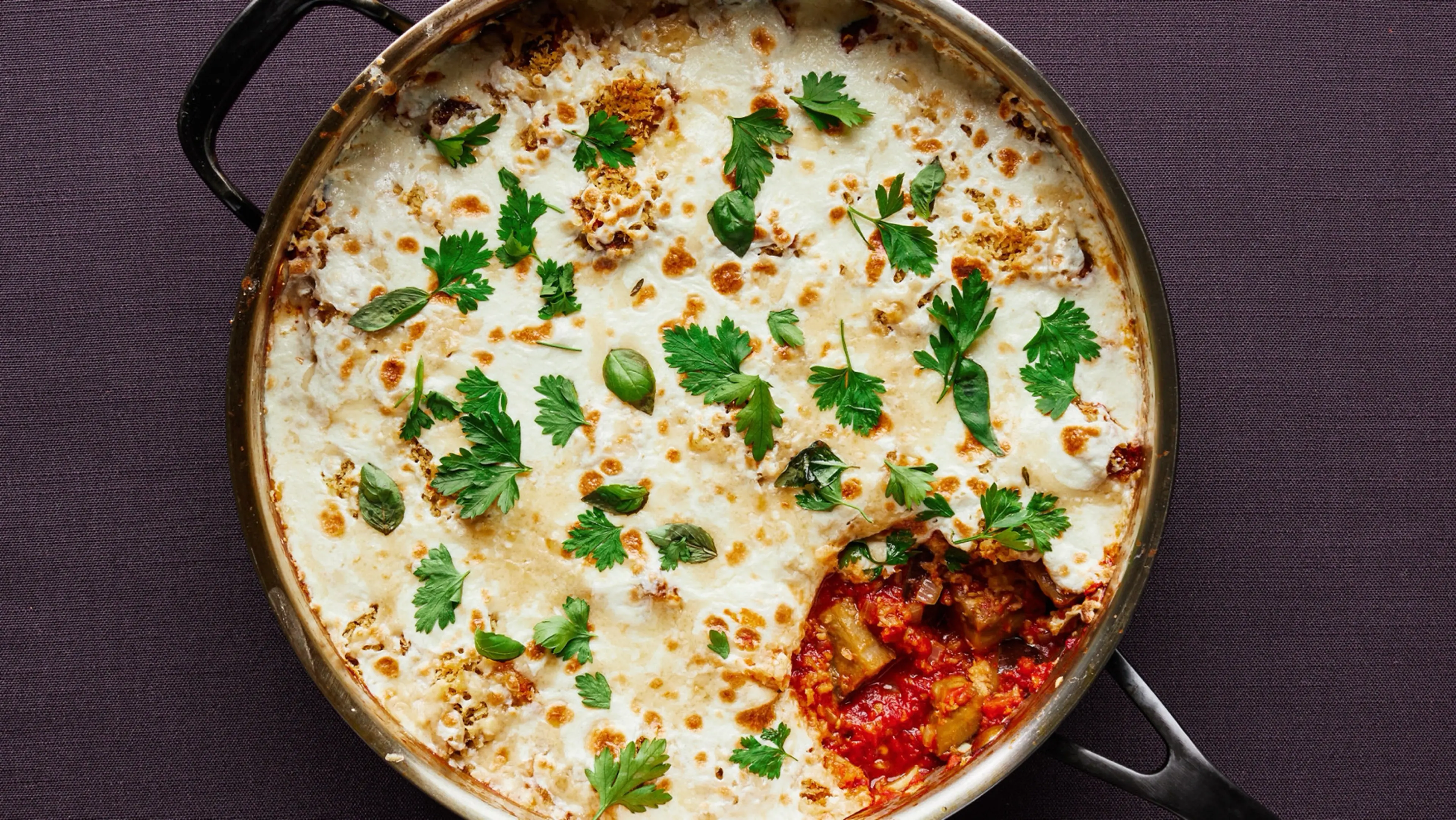 Weeknight Harissa Eggplant Parm