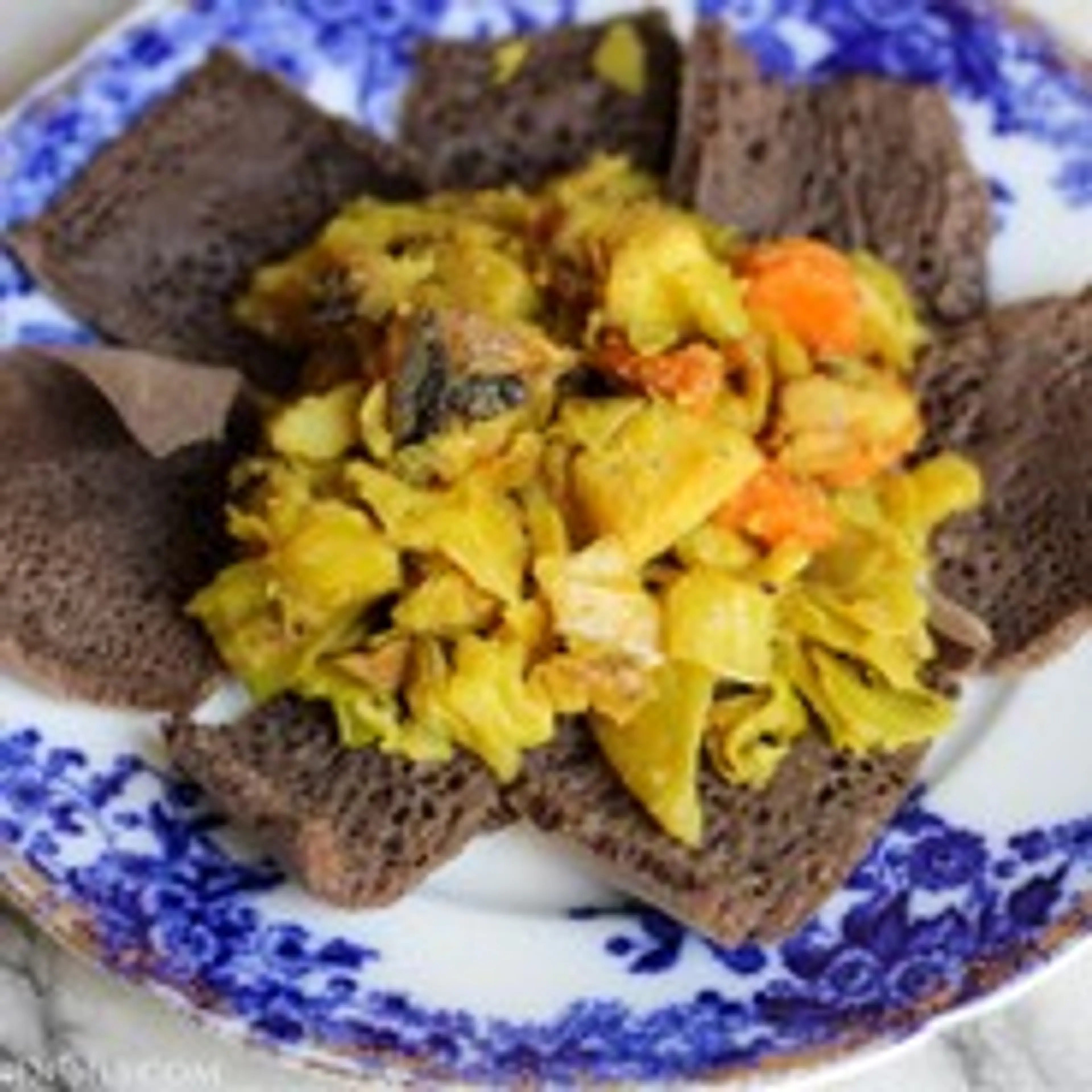 Tikil Gomen: Ethiopian Cabbage with Potatoes and Carrots