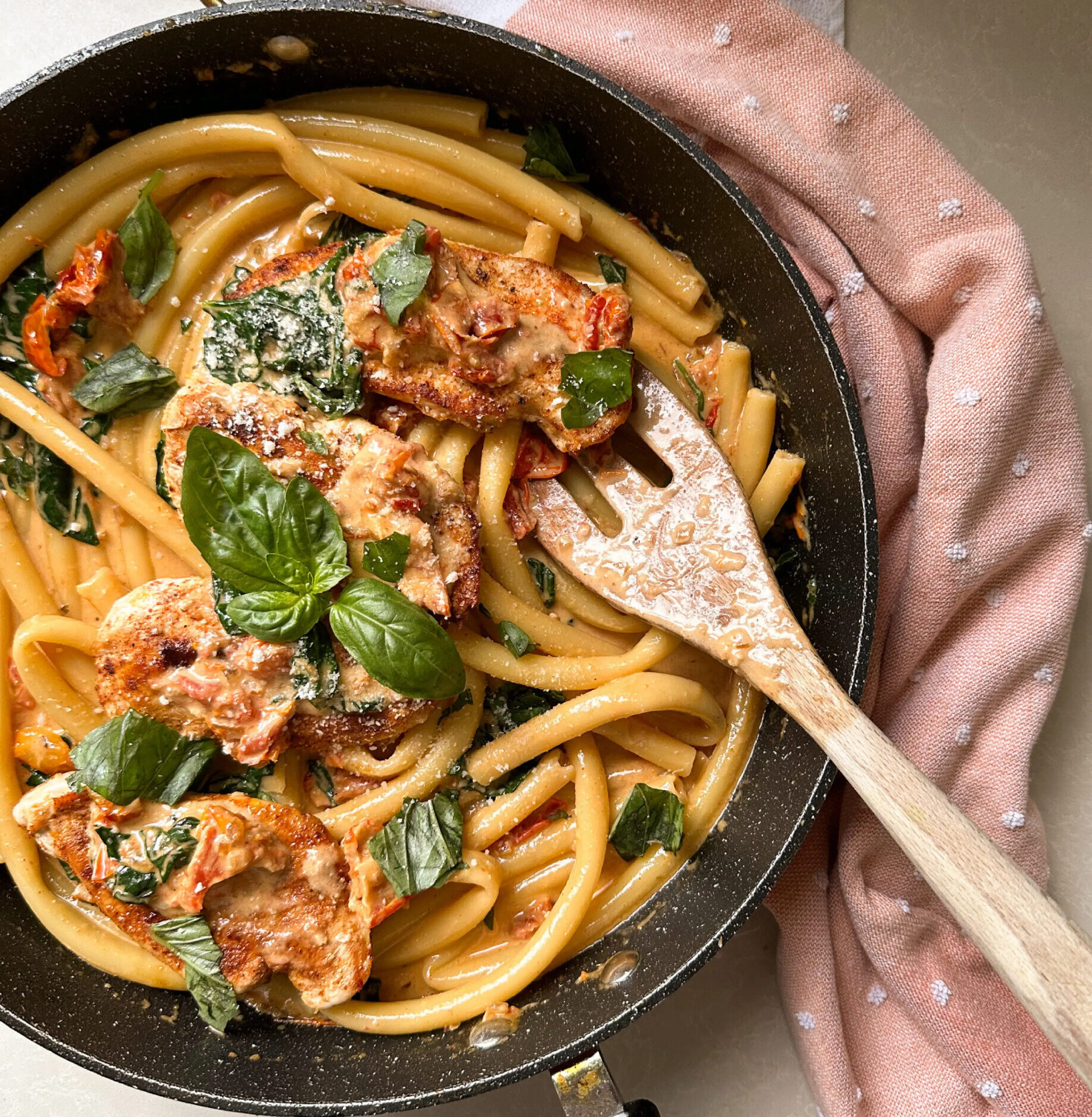 Tuscan Chicken Pasta