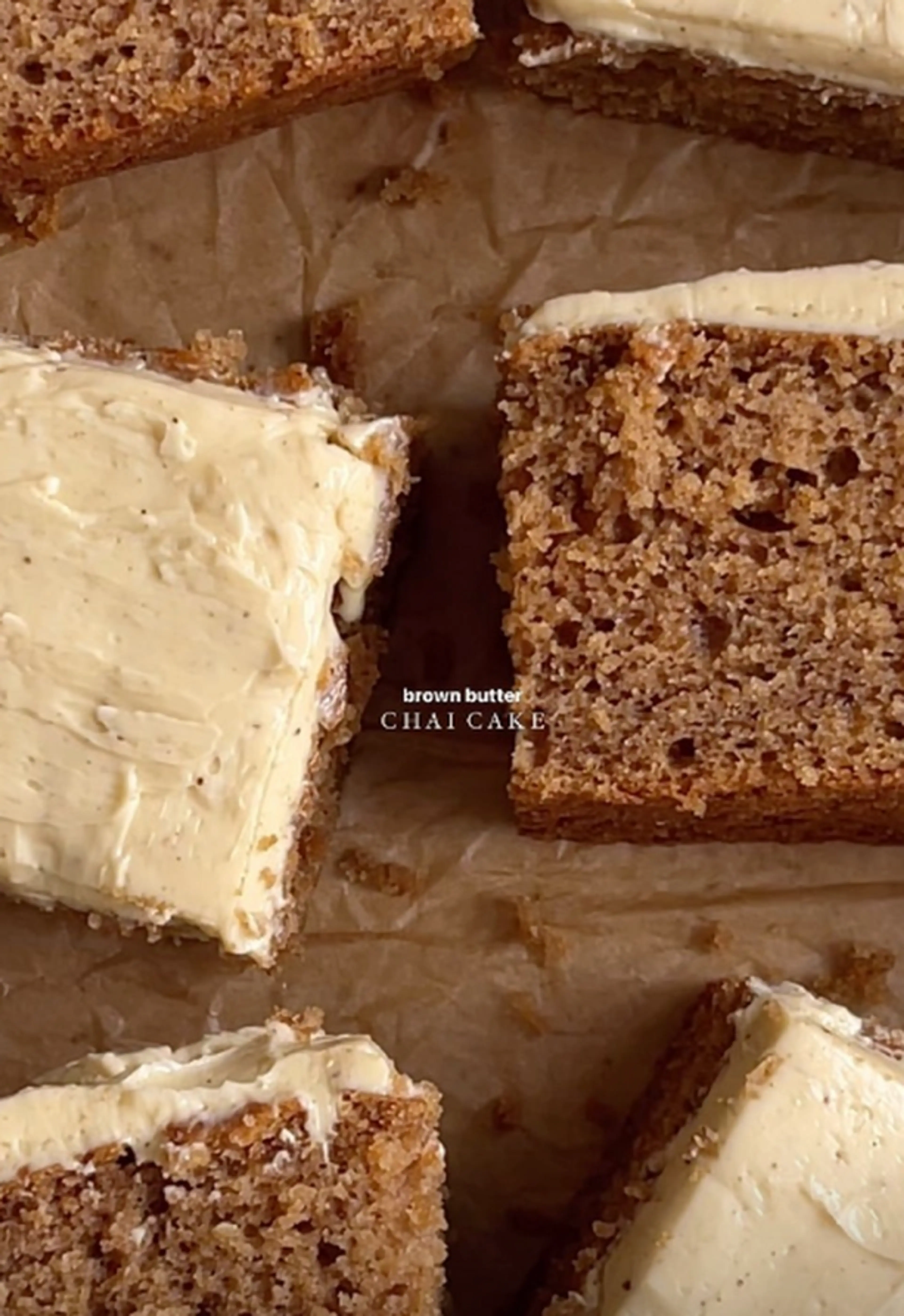 Brown Butter Chai Cake