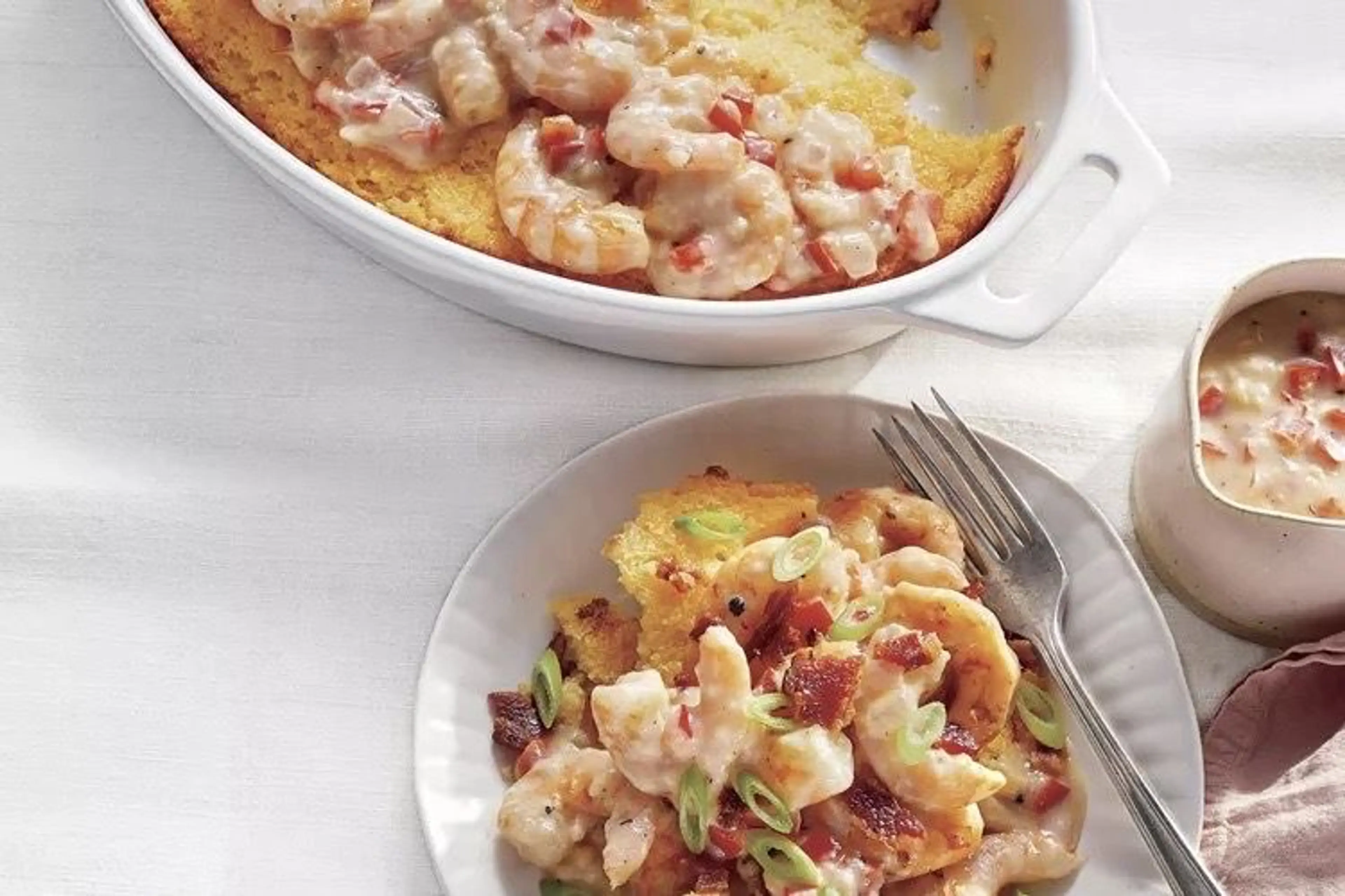 Shrimp and Grits Casserole