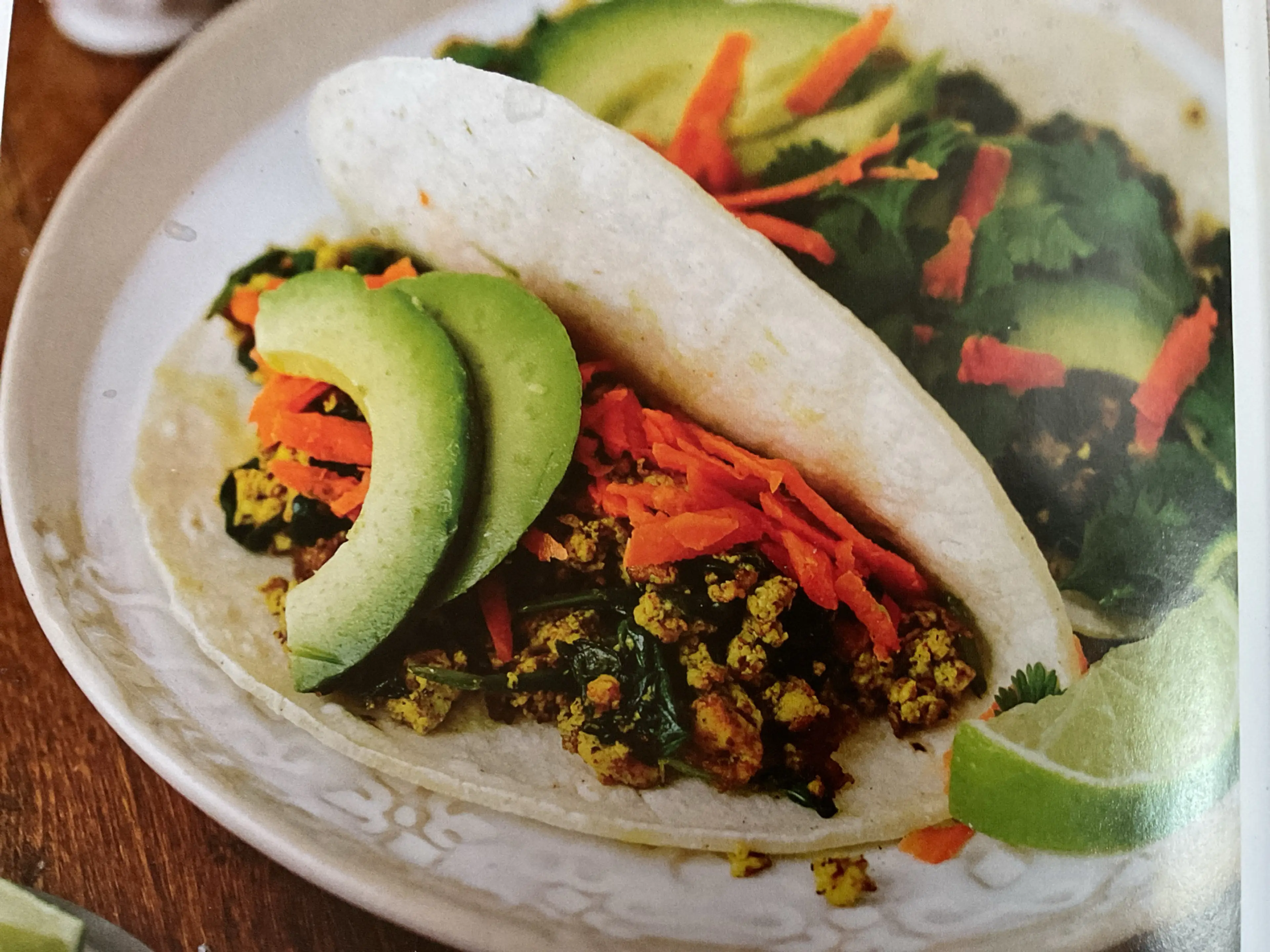 Tofu Tacos with Greens