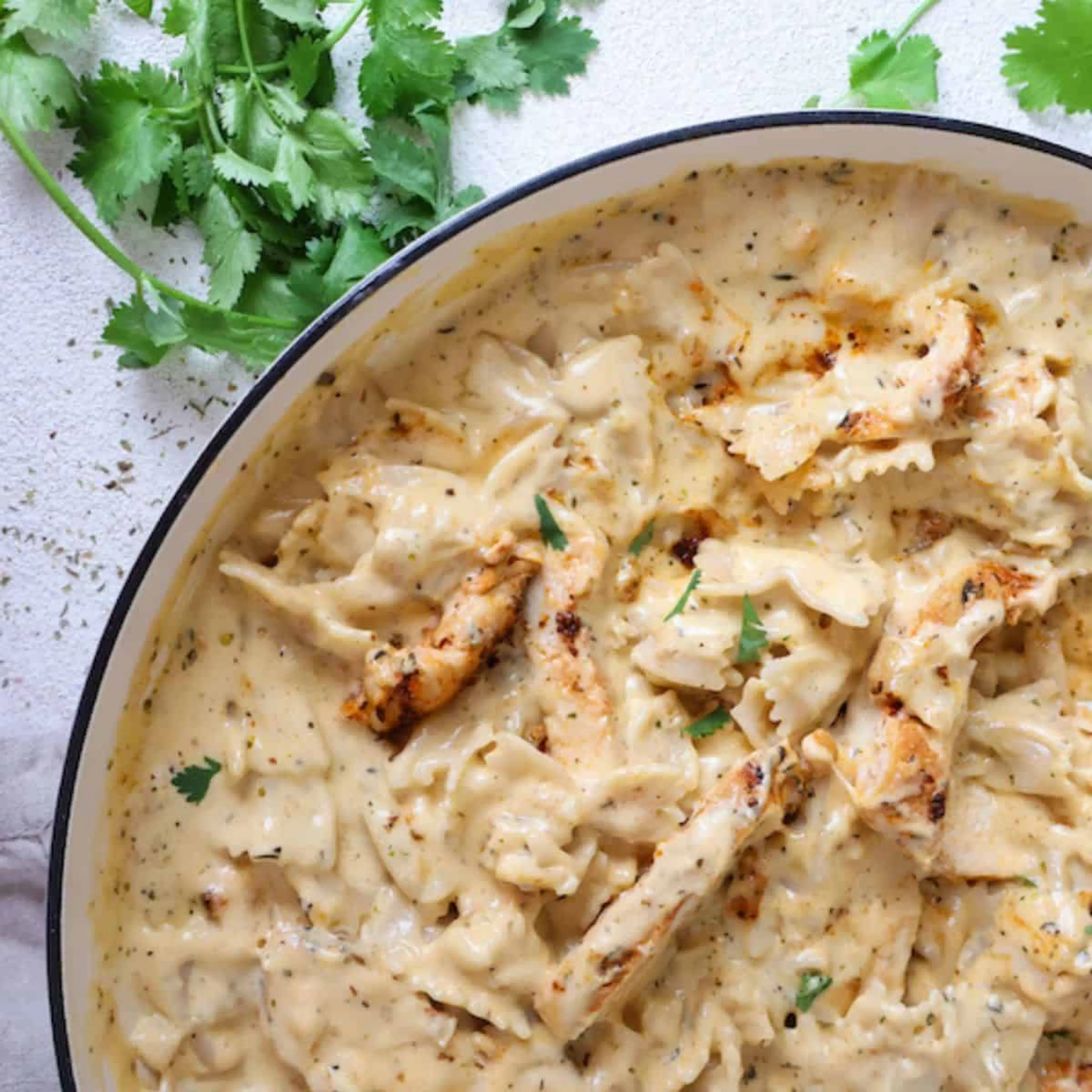 Chicken Garlic Parmesan Pasta