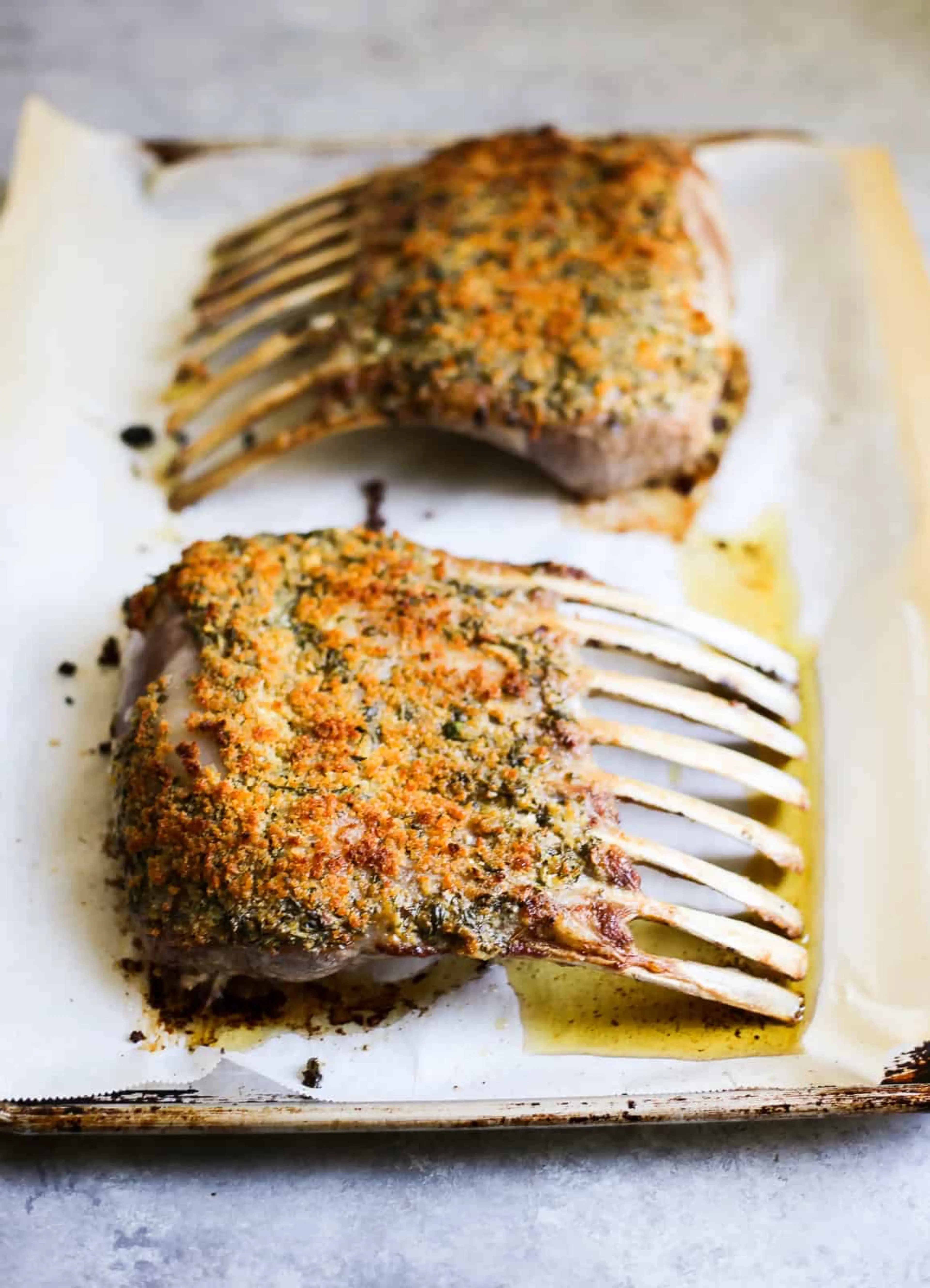 Herb-Crusted Rack of Lamb