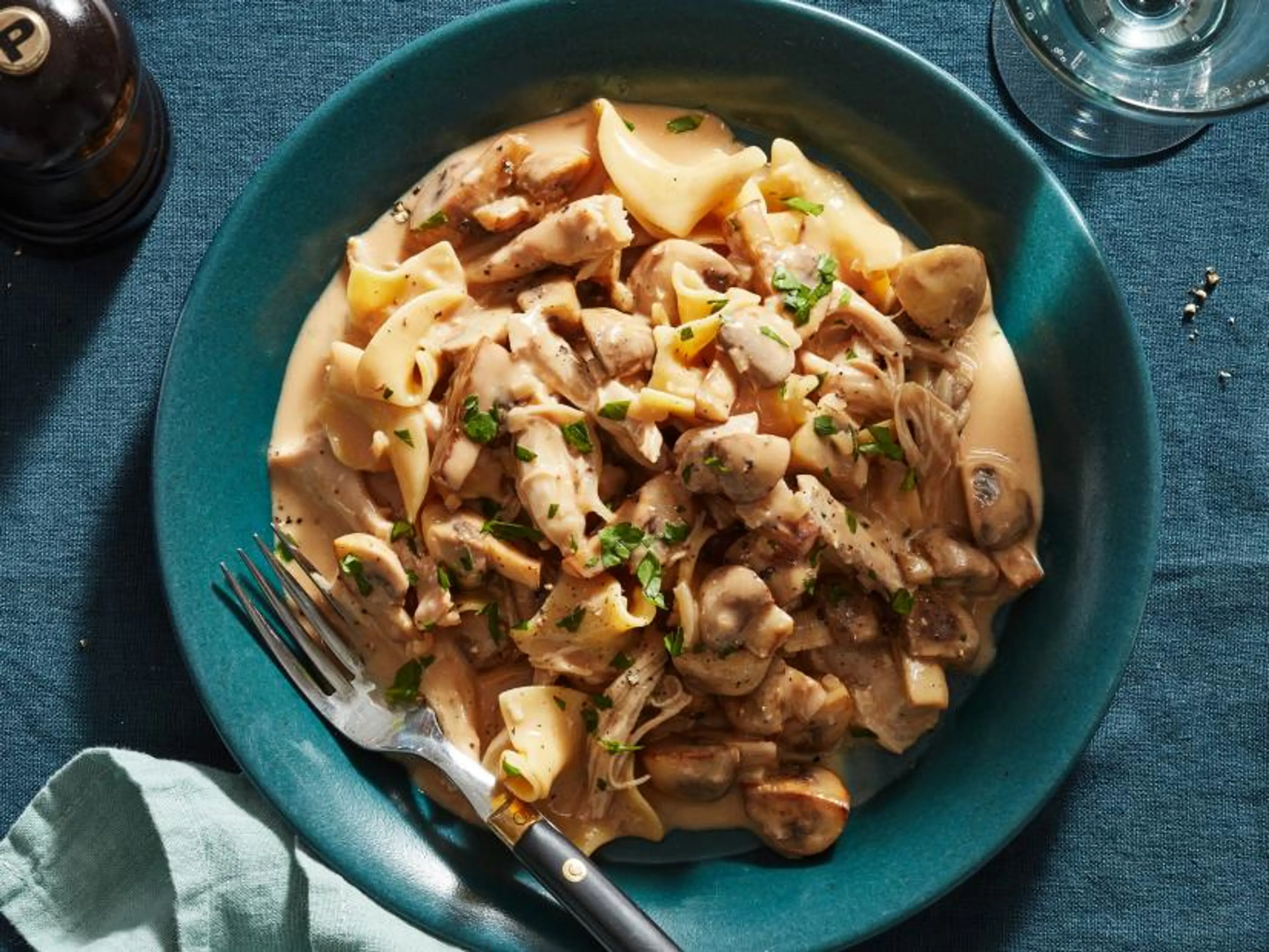 Chicken Stroganoff (slowcooker)