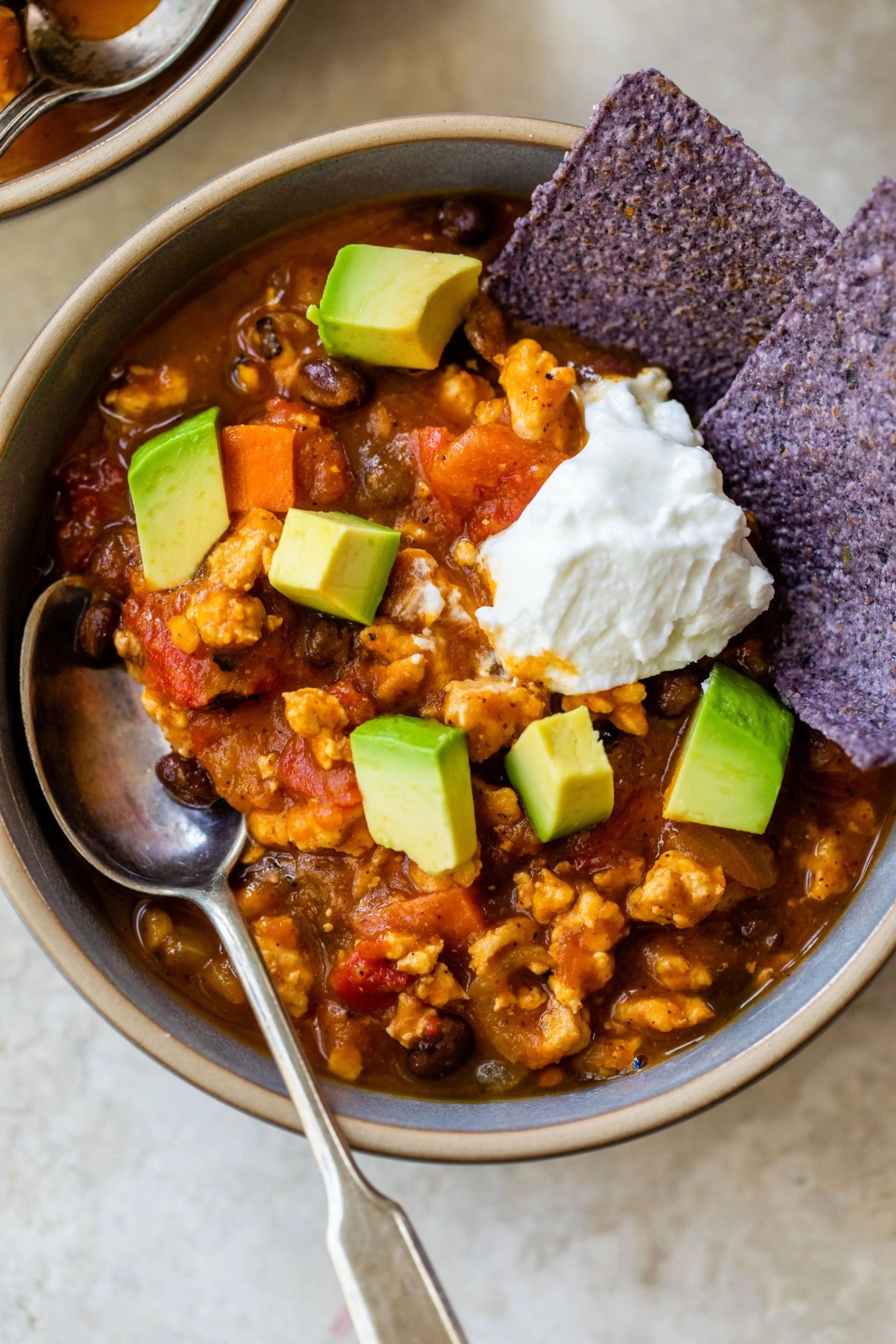Hearty Turkey Pumpkin Chili with Black Beans