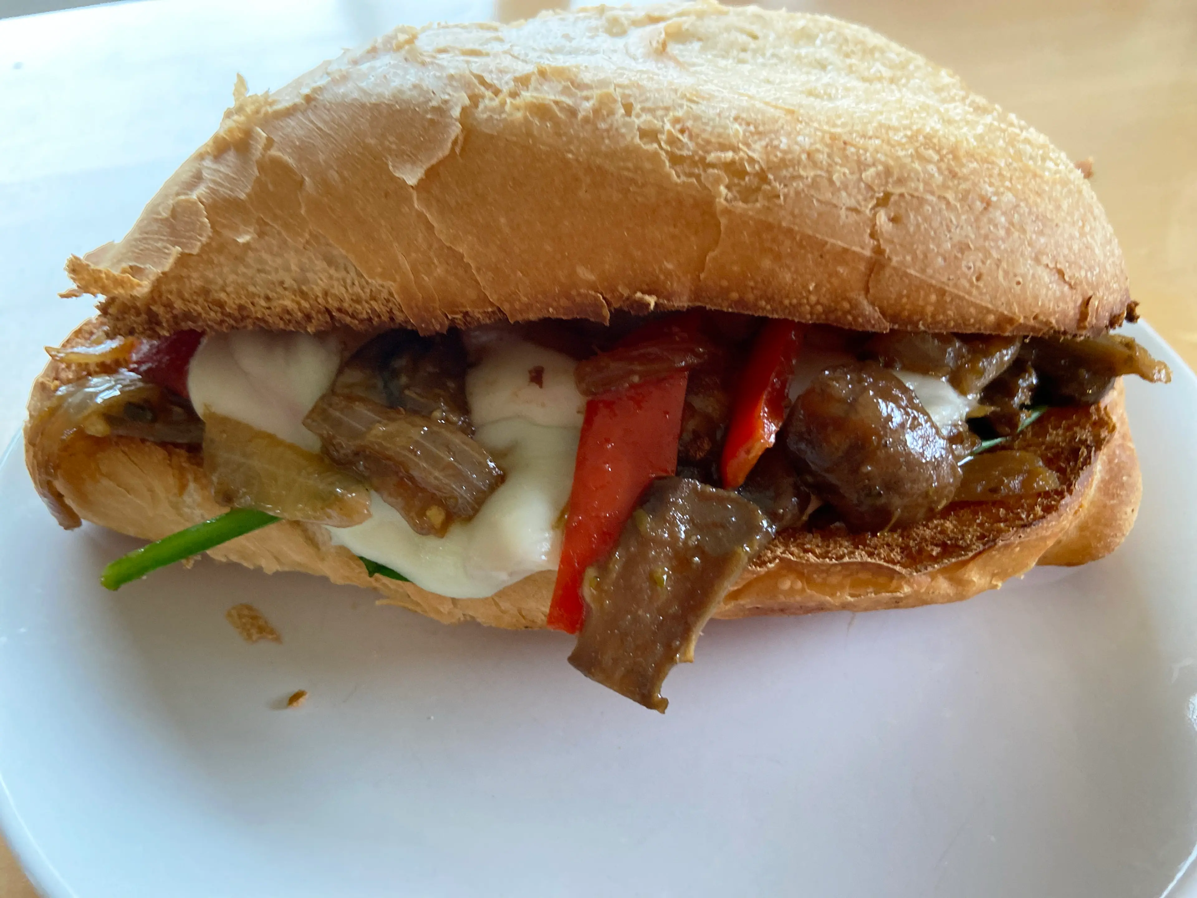 Mushroom "Philly Cheesesteak” Sandwiches