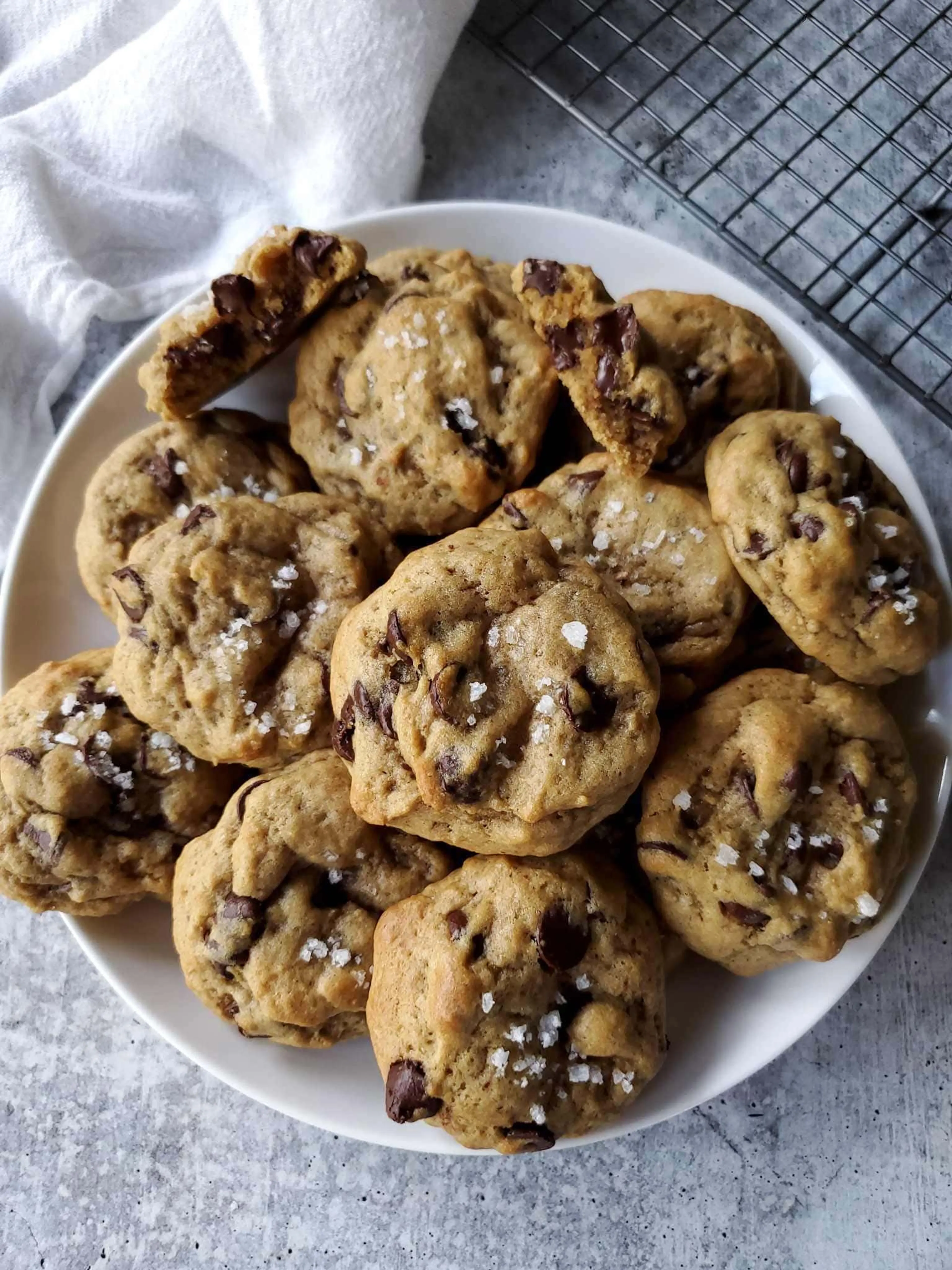 Spiced Sourdough Chocolate Chip Cookies