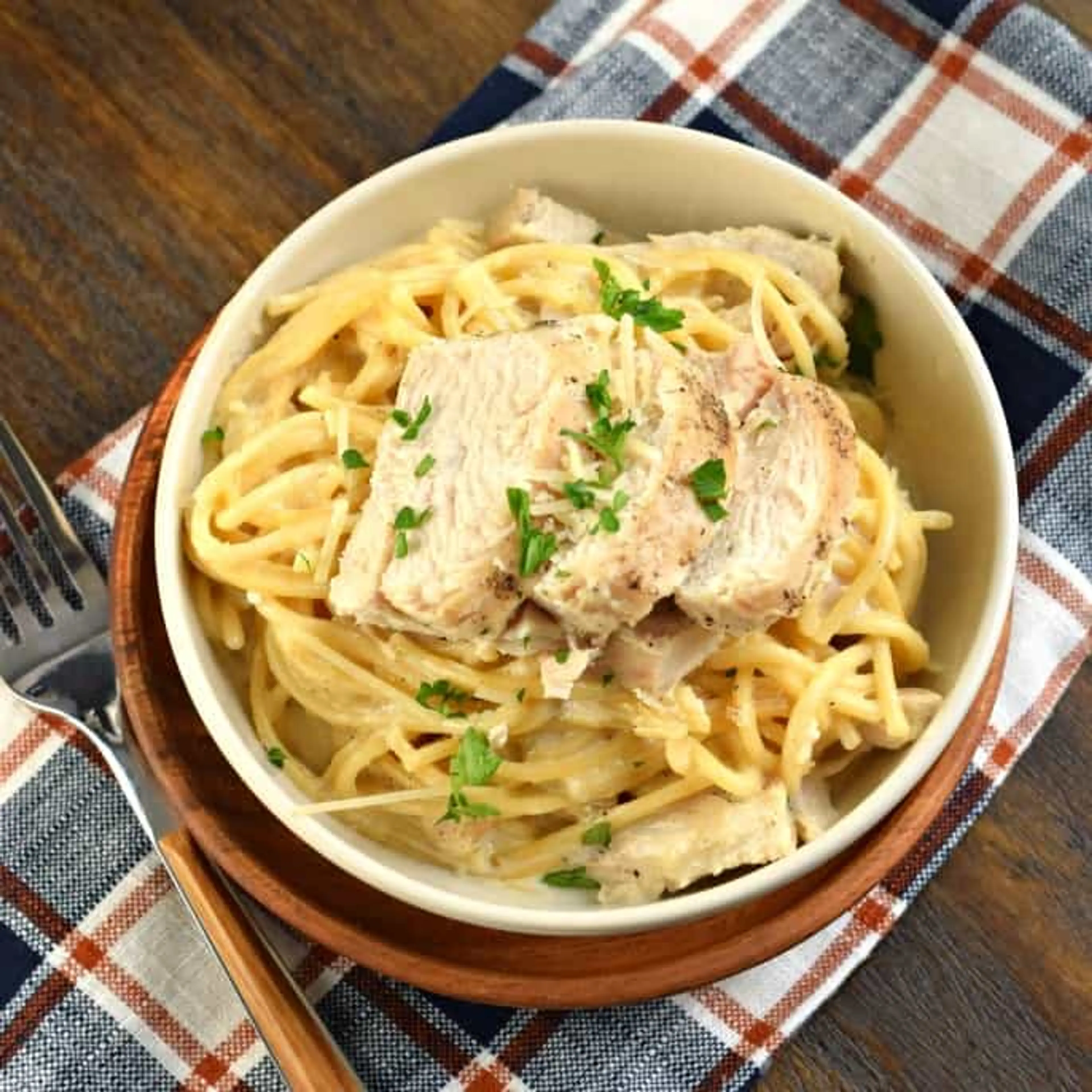 Instant Pot Chicken Alfredo Recipe