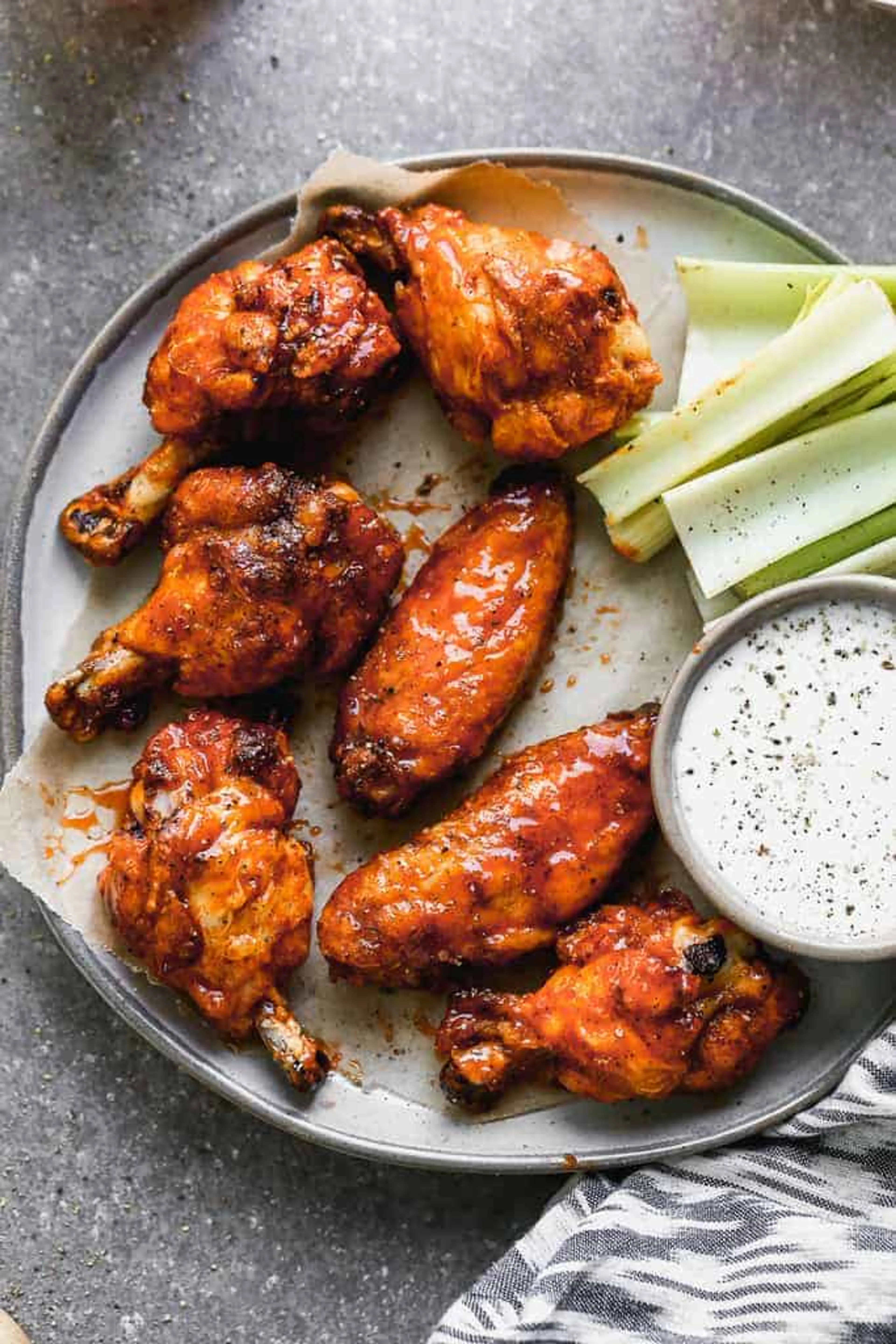 Crispy Baked Chicken Wings