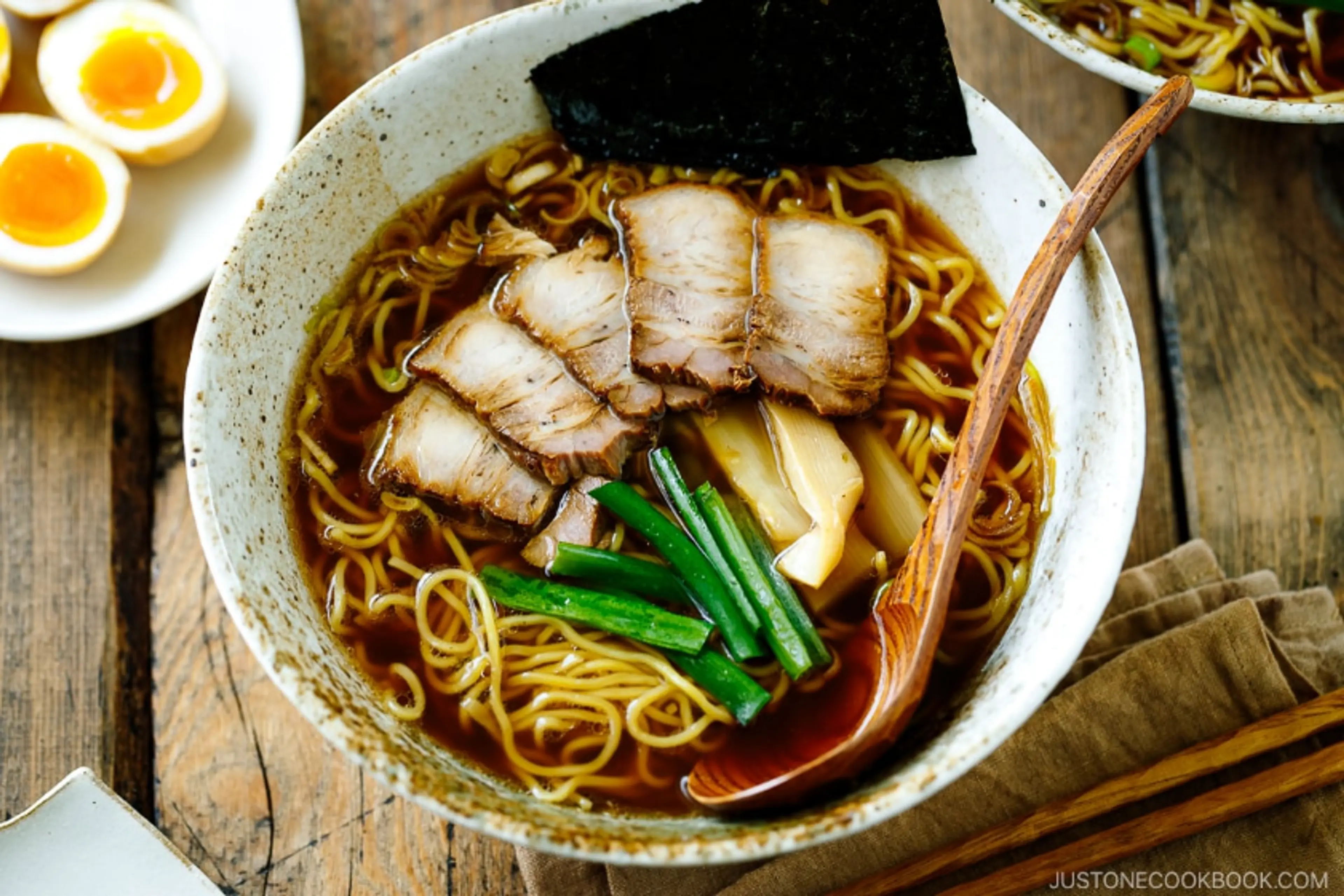 Shoyu Ramen (from Bizentei, Tokyo)