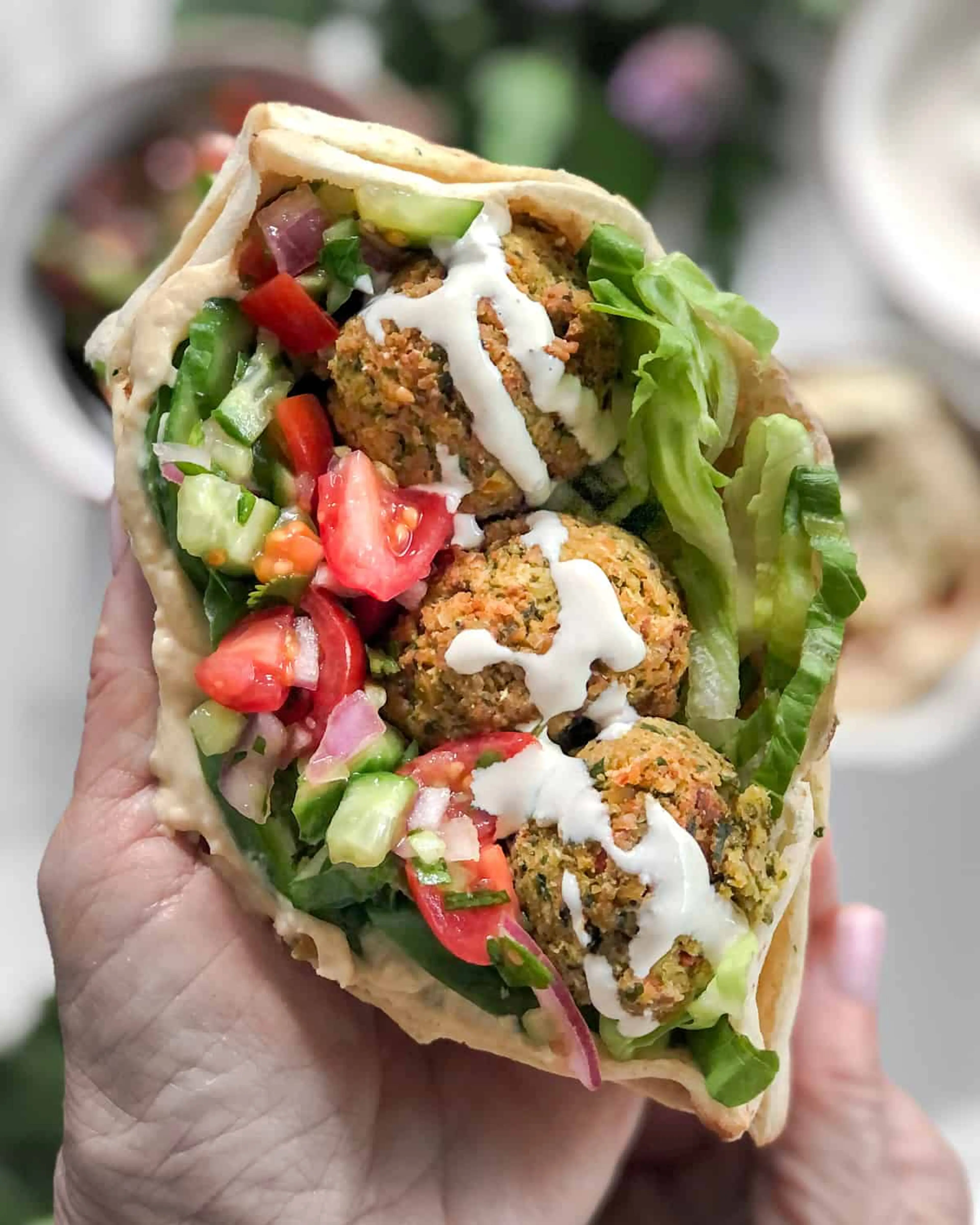 Falafel Sandwiches