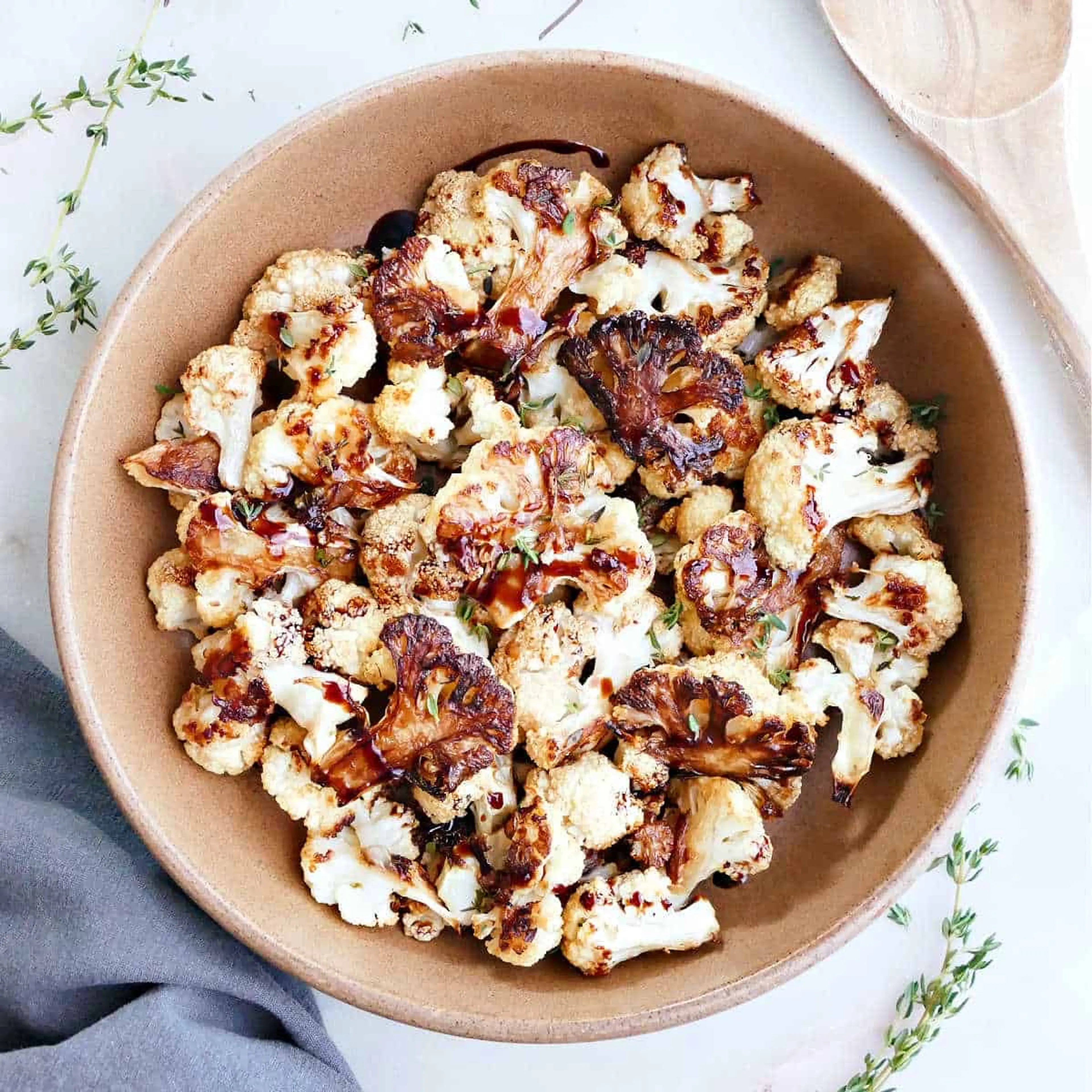 Balsamic Roasted Cauliflower