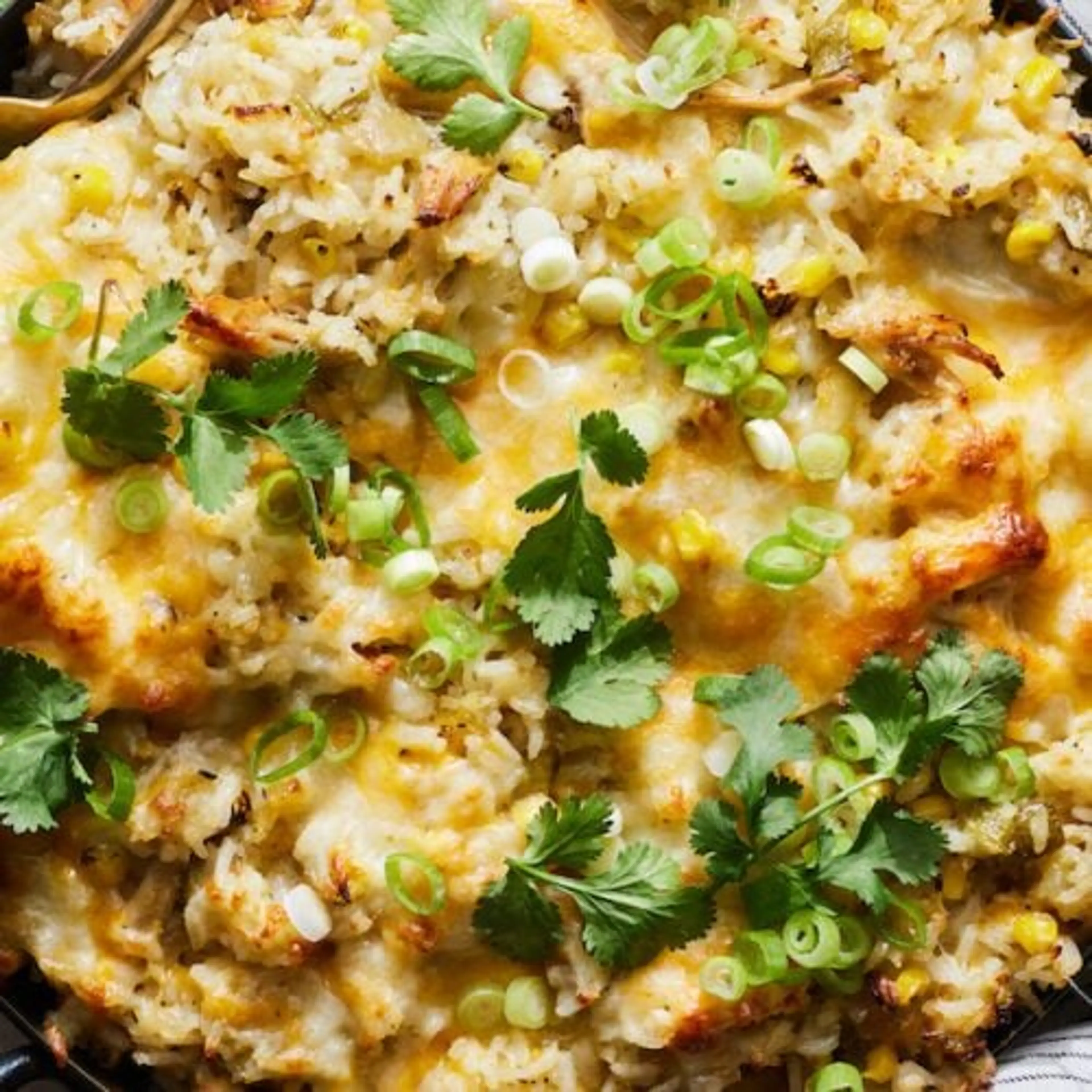 Cheesy Chicken and Rice Casserole