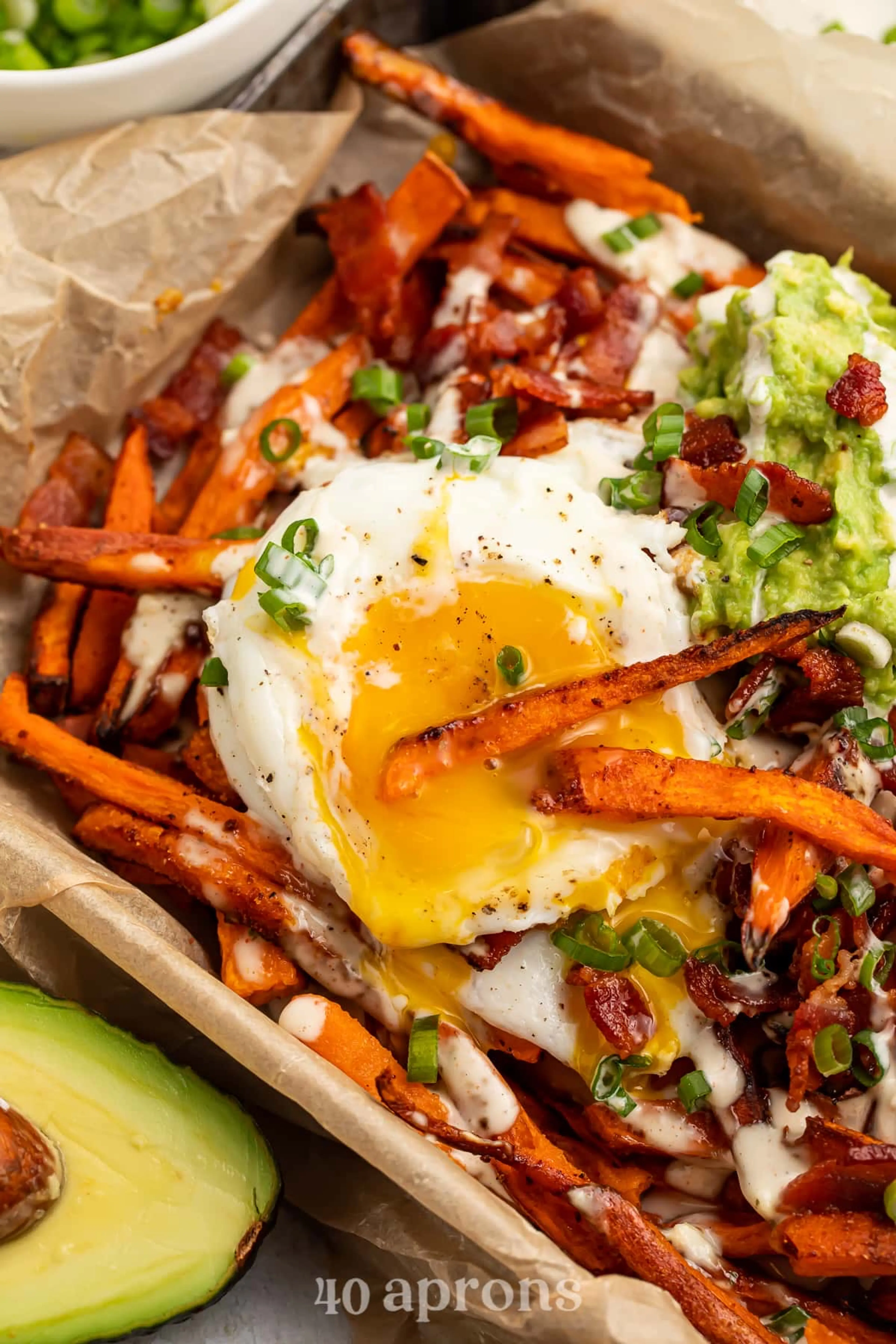 Loaded Sweet Potato Fries