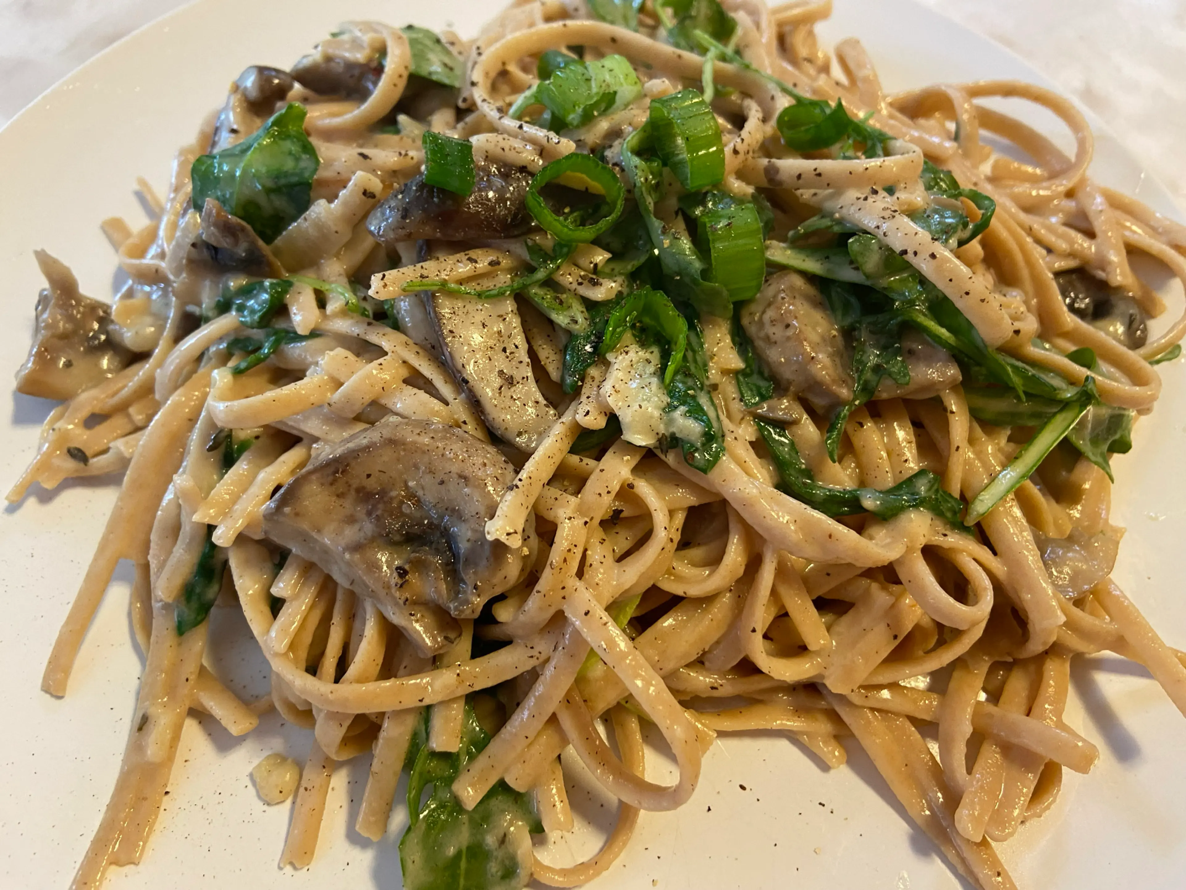 Mushroom Fettuccine