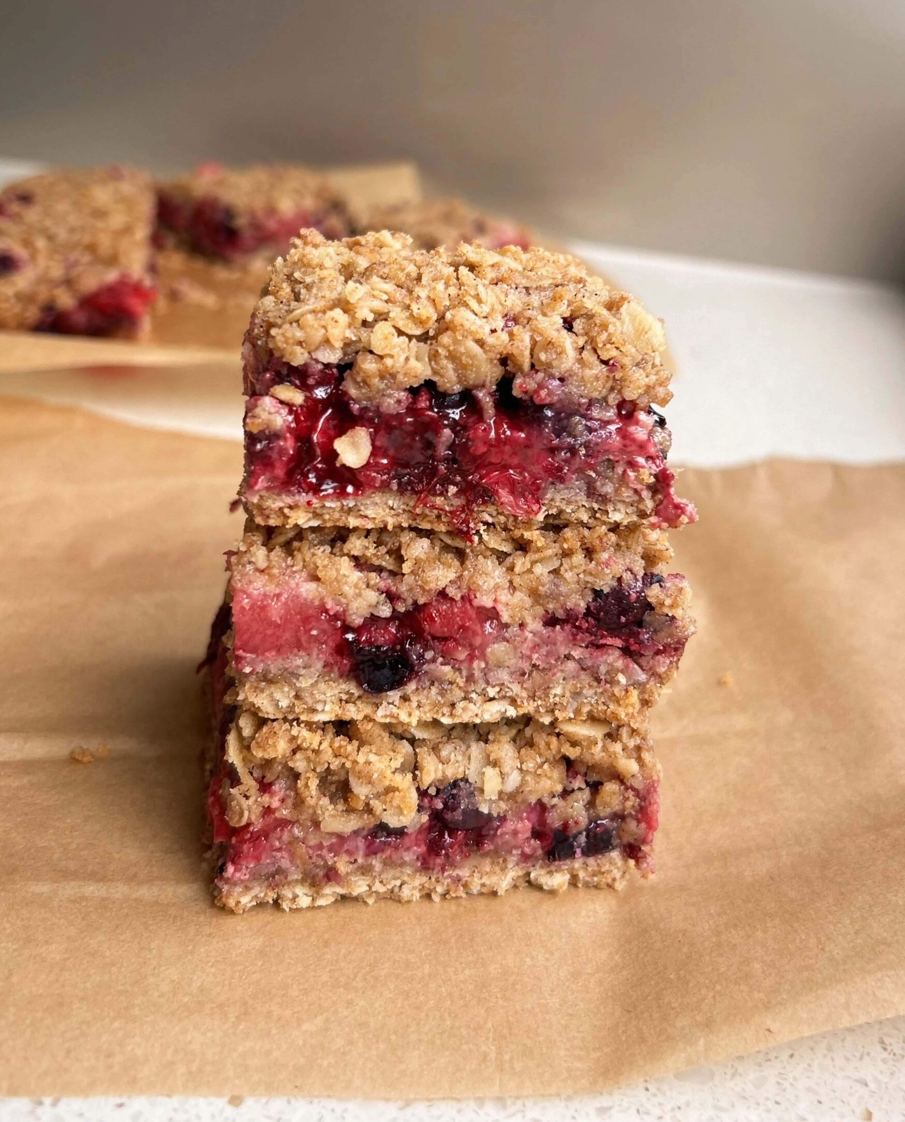 Berry Crumble Bars