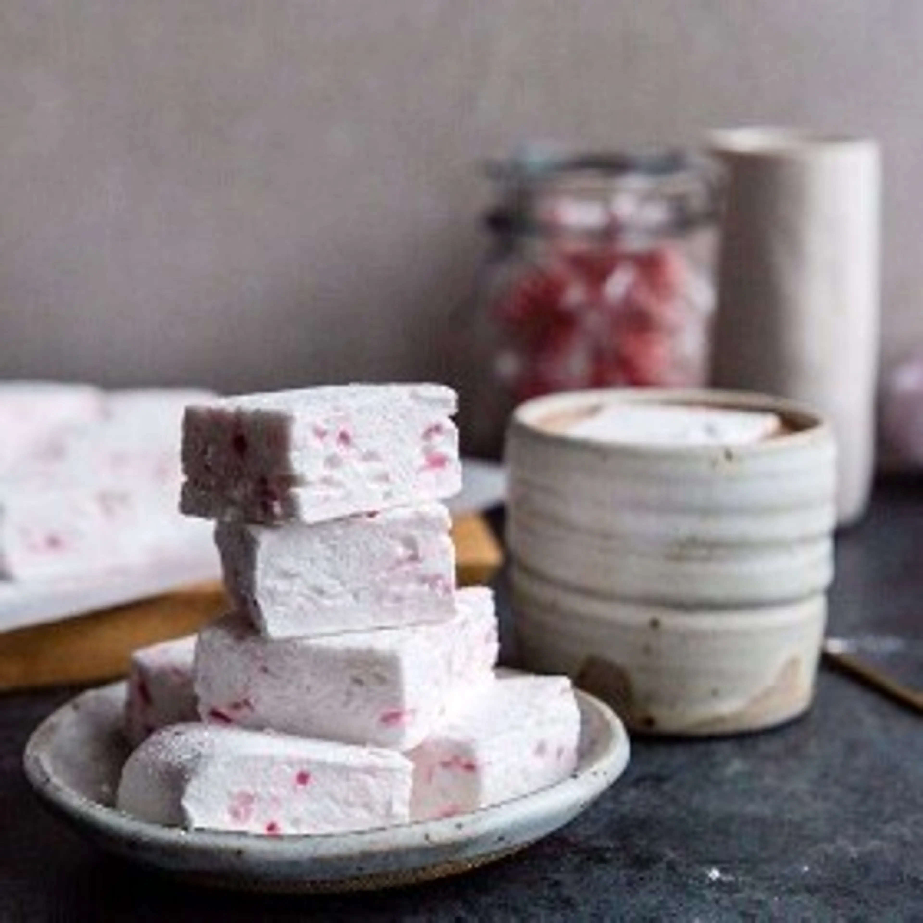 Peppermint Crunch Marshmallows