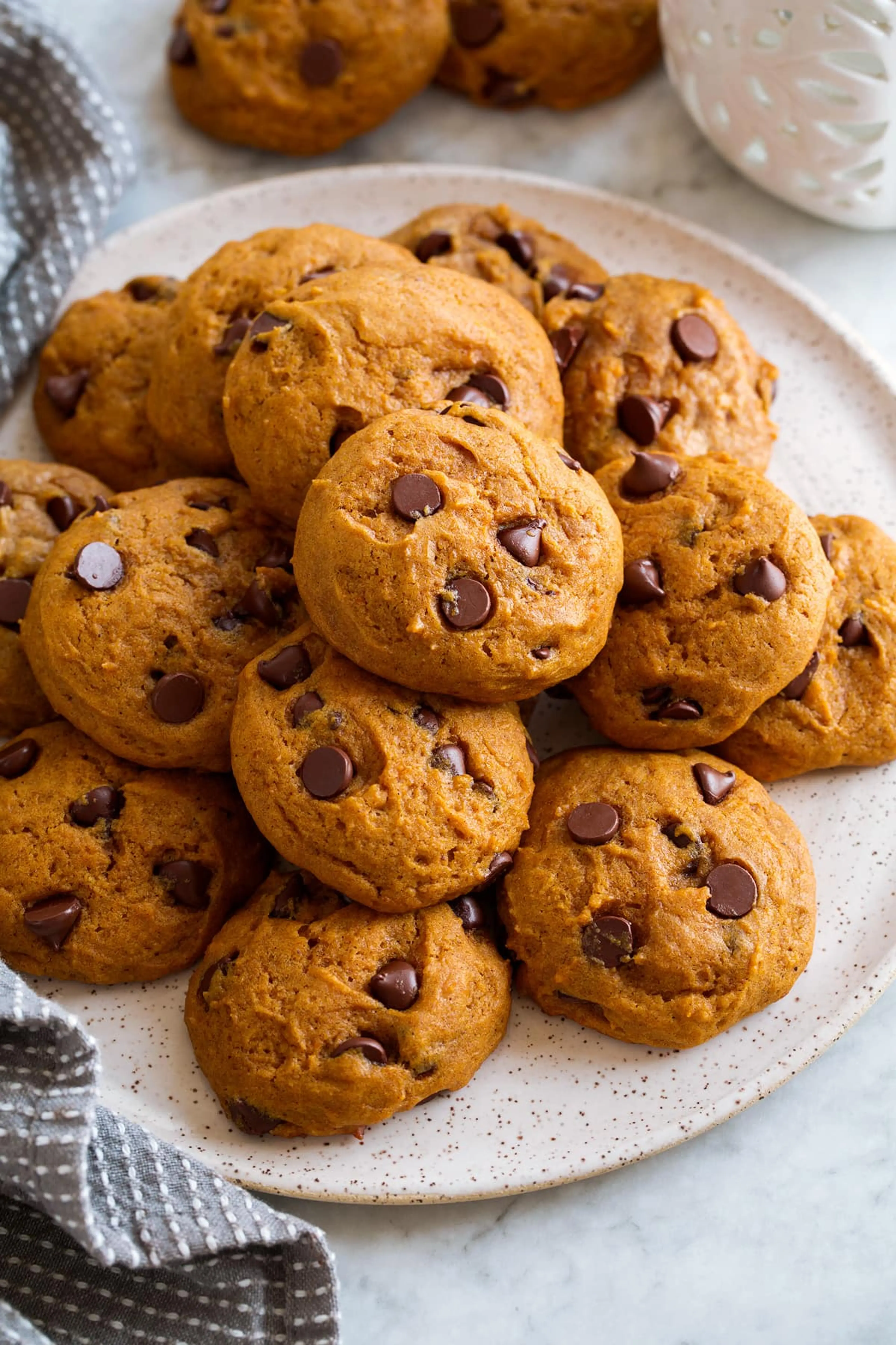 Pumpkin Chai Latte Chocolate Chip Cookies