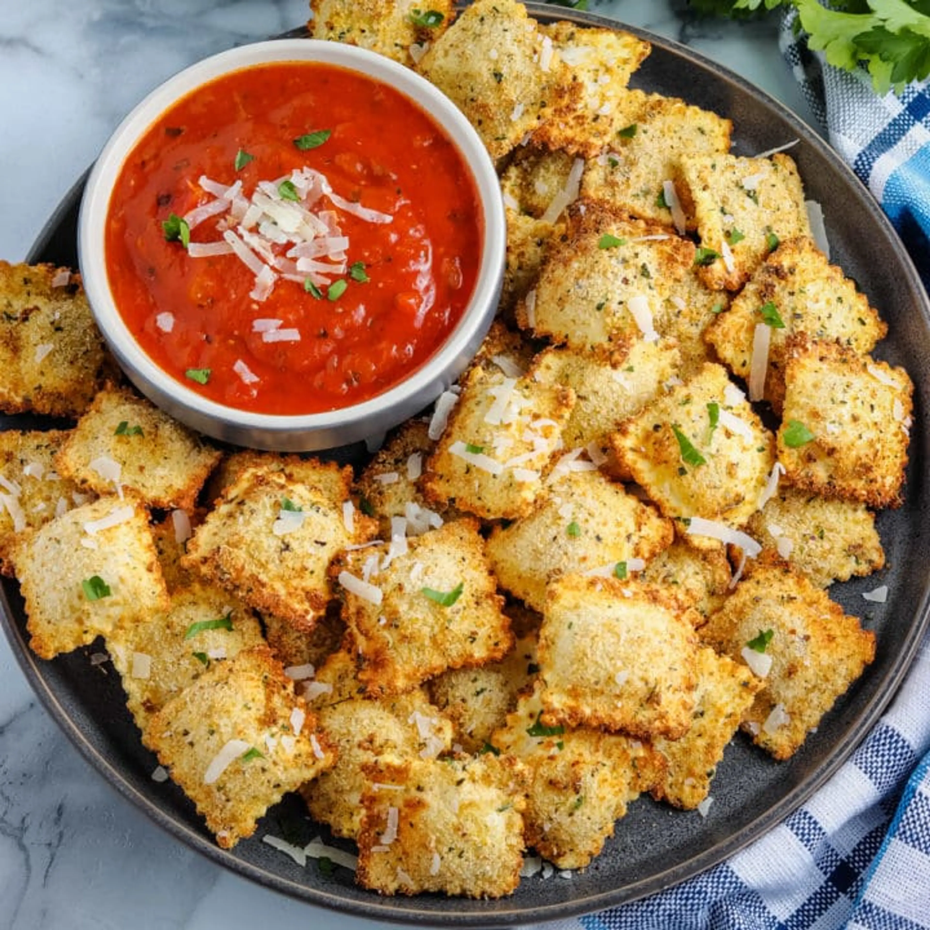 Air Fryer Ravioli