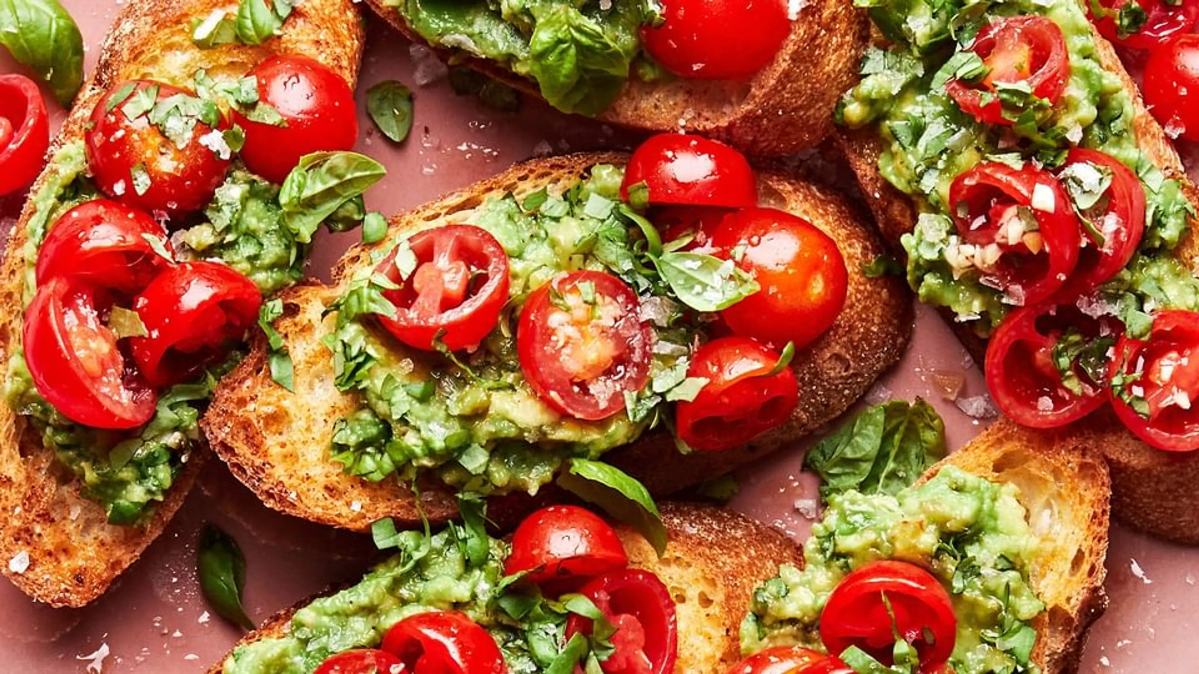 Tomato and Avocado Bruschetta