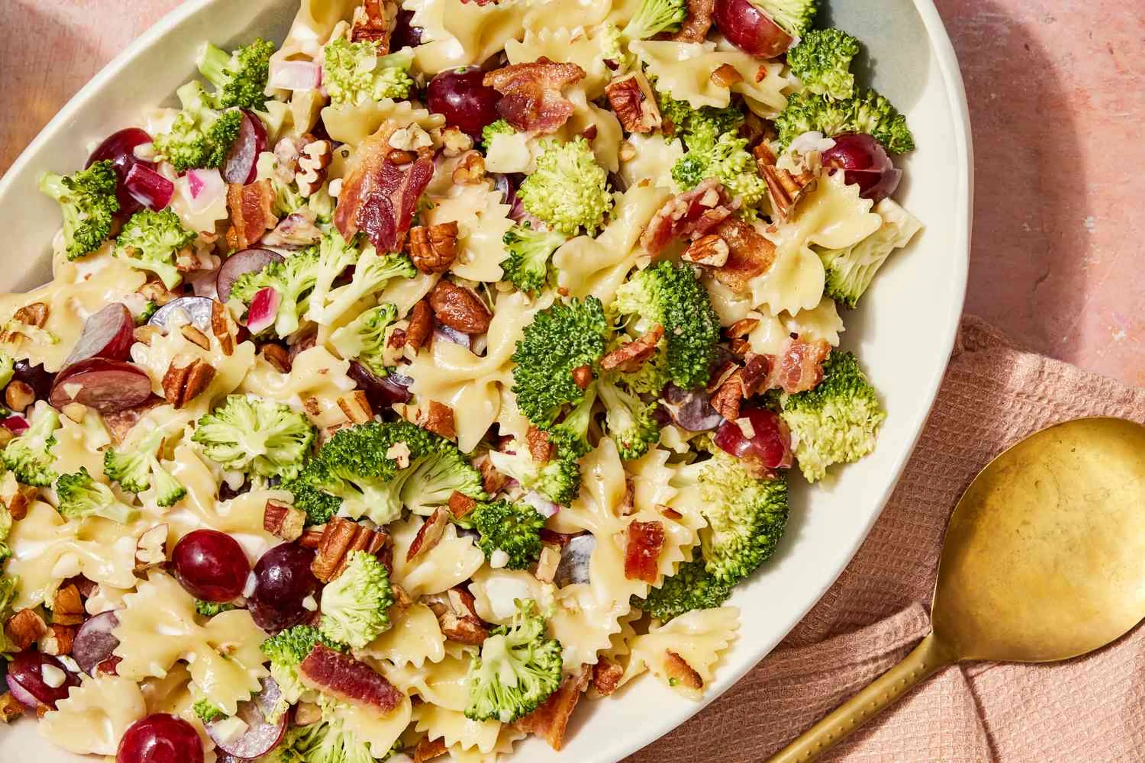 Broccoli, Grape, And Pasta Salad