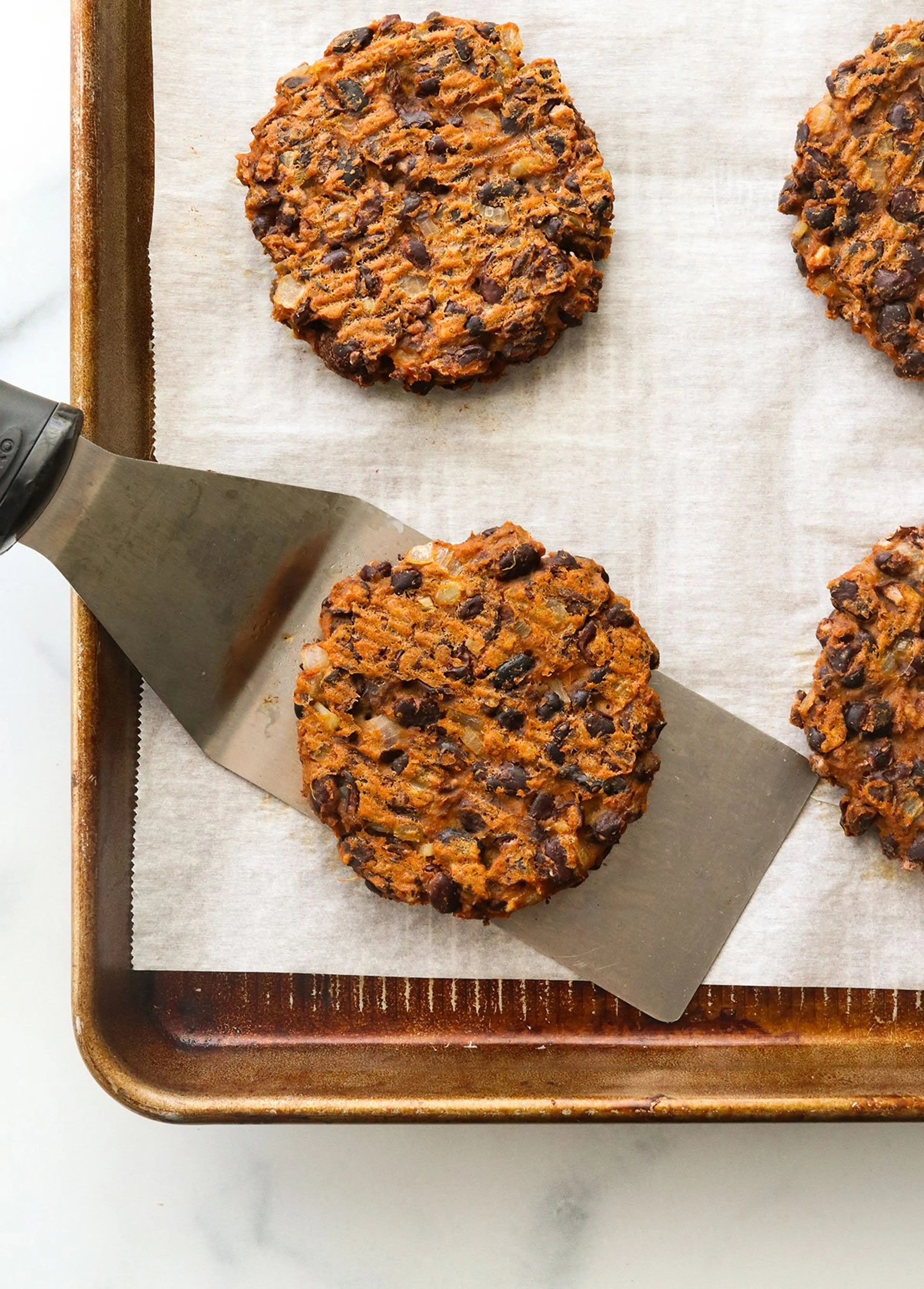 Sweet Potato Black Bean Burgers