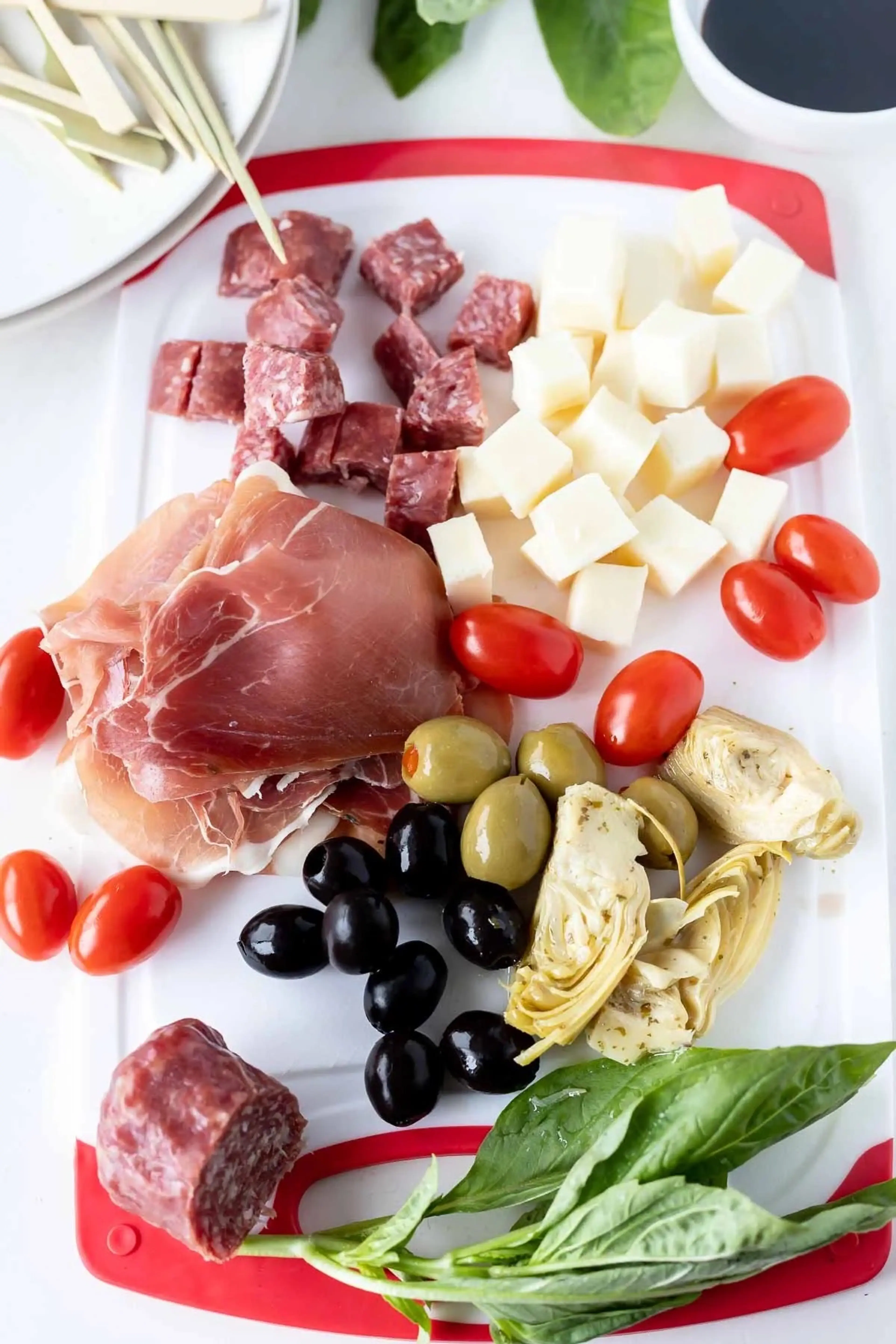 Easy Antipasto Skewers