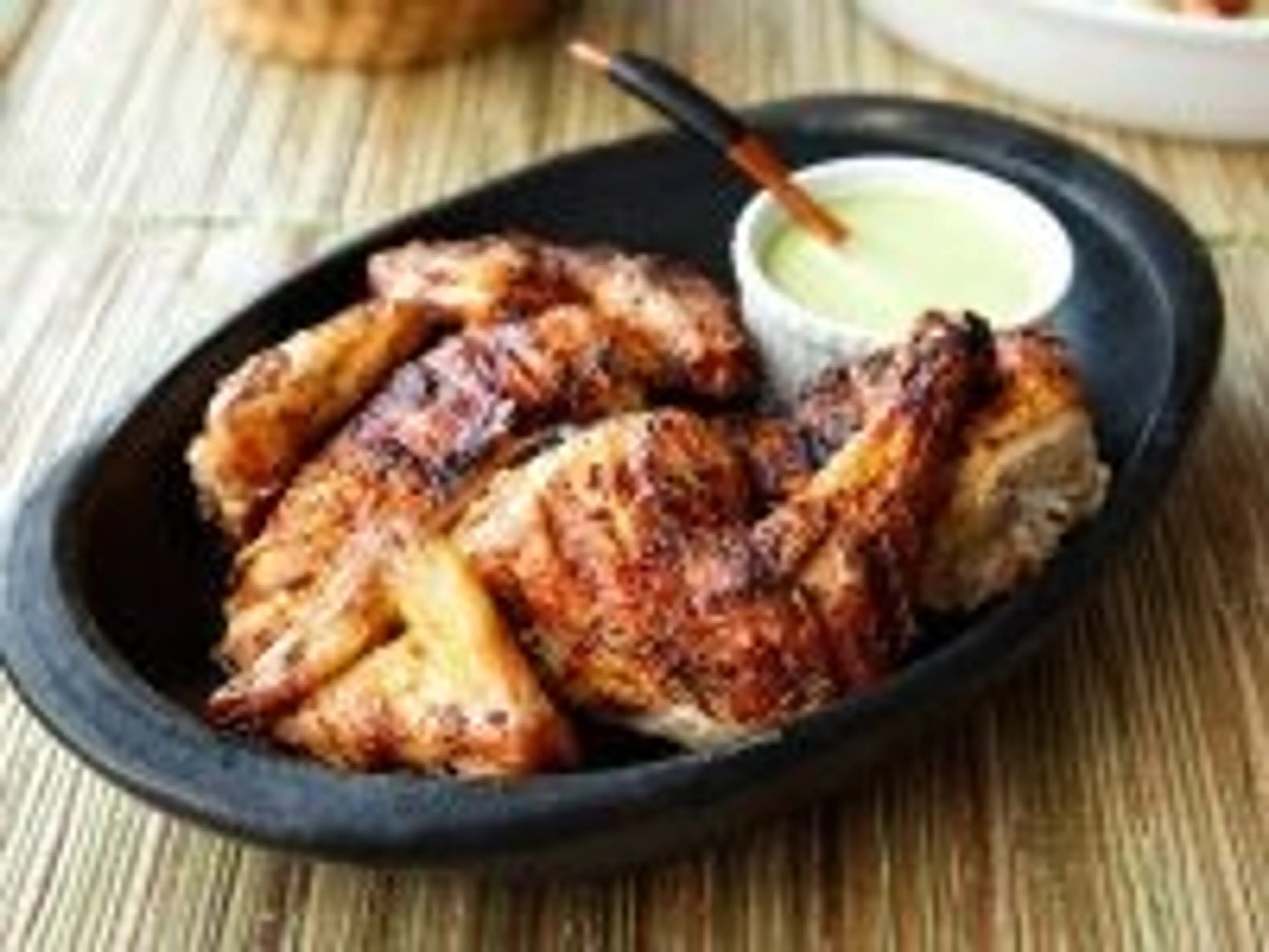 Peruvian-Style Grilled Chicken with Green Sauce