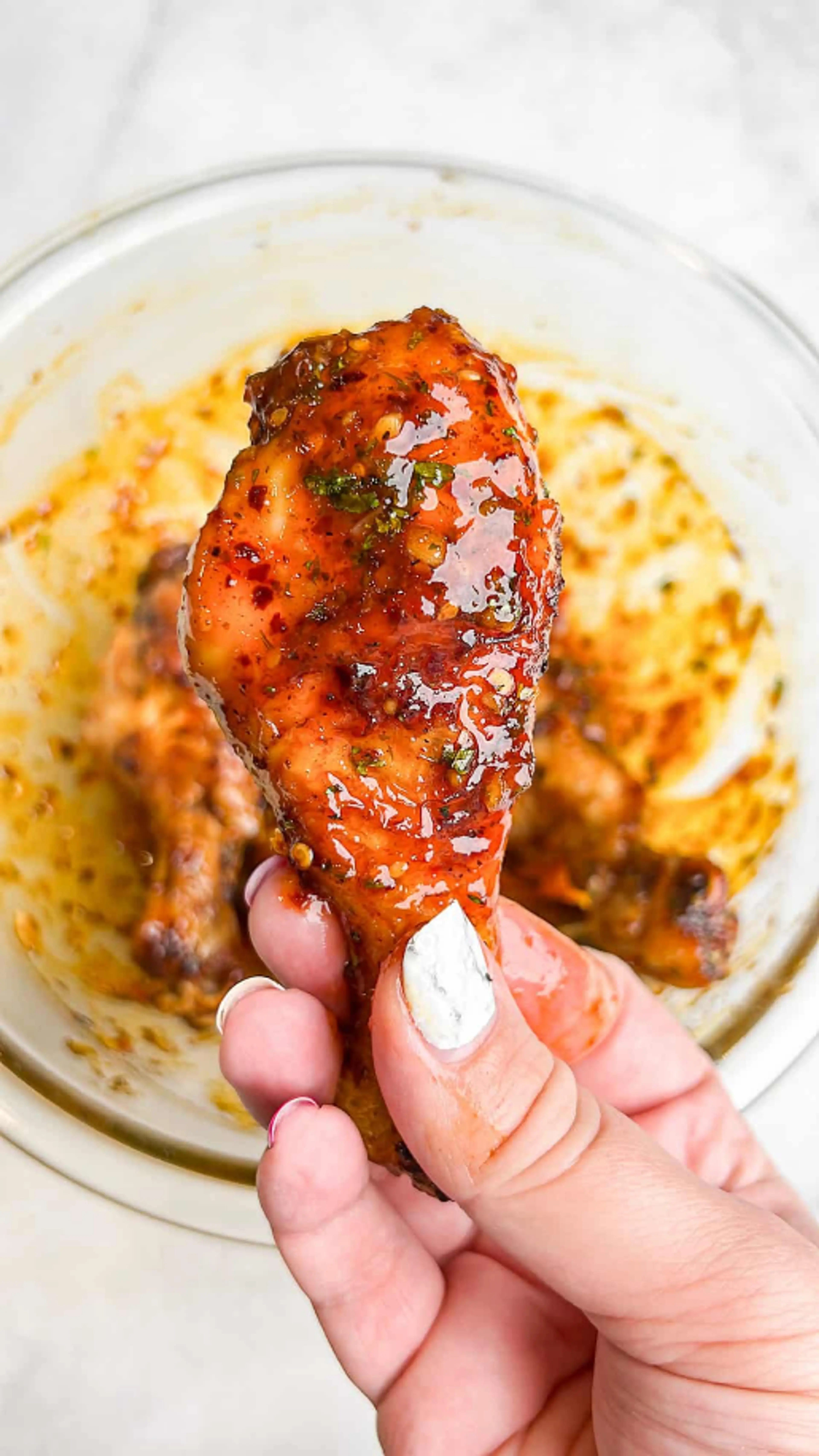 Air Fried Sweet Chili Chicken Wings