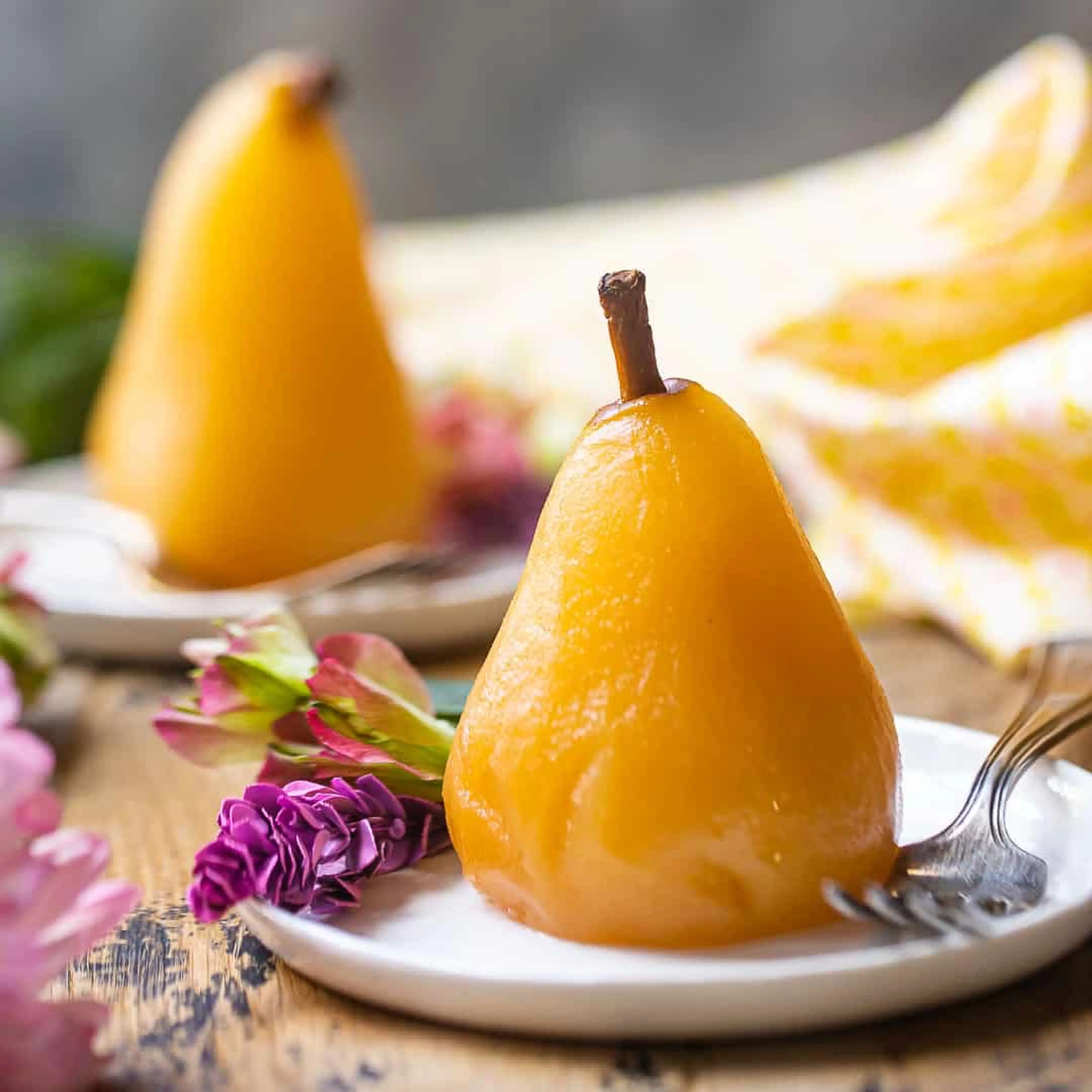 Poached Pears